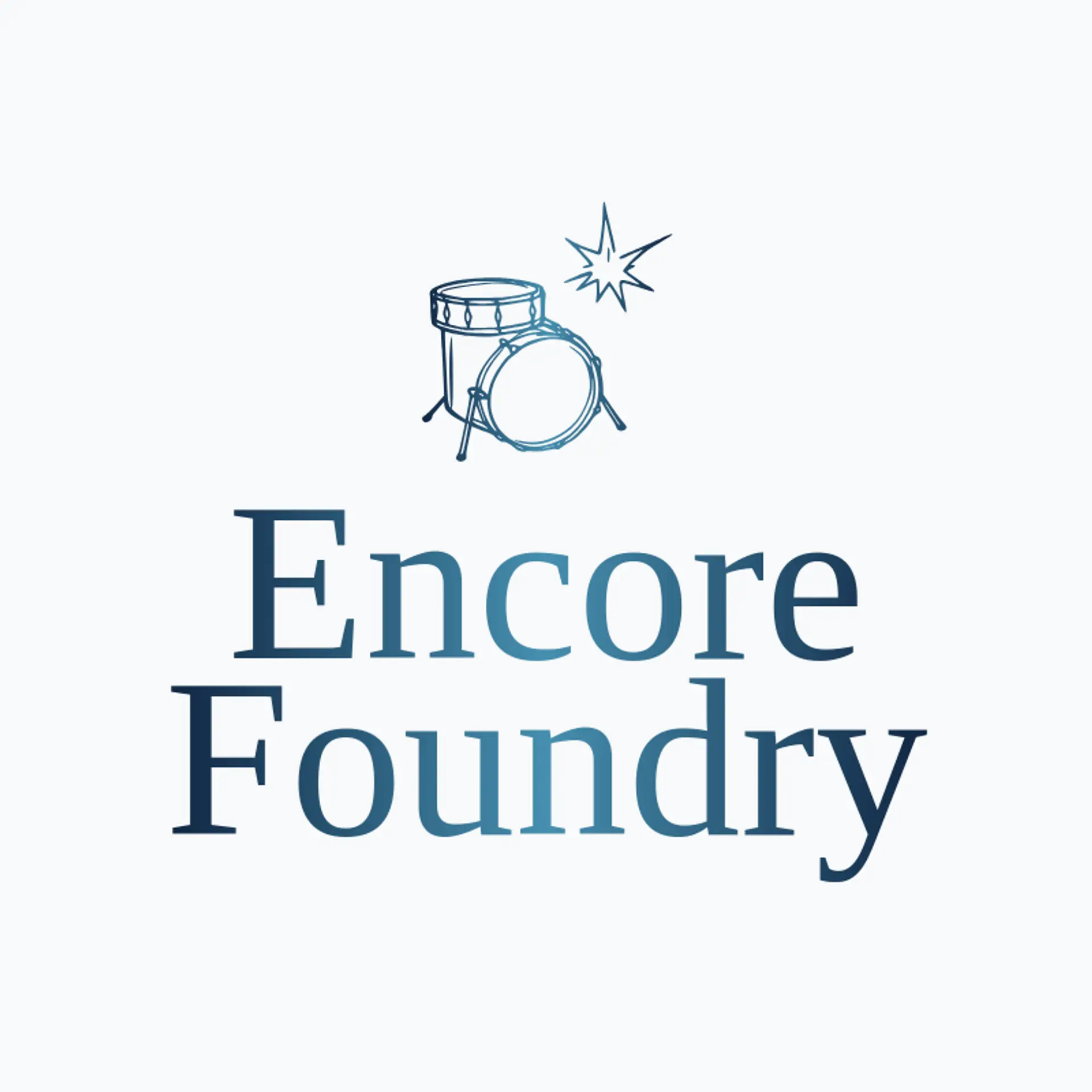 Encore Foundry logo for concert