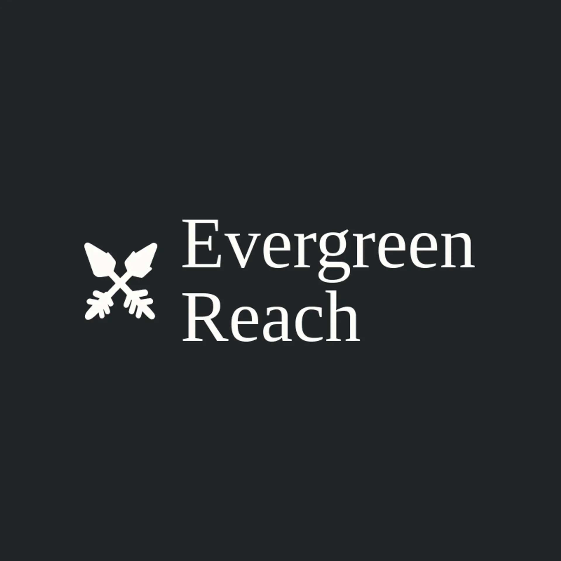 Evergreen Reach logo for spear