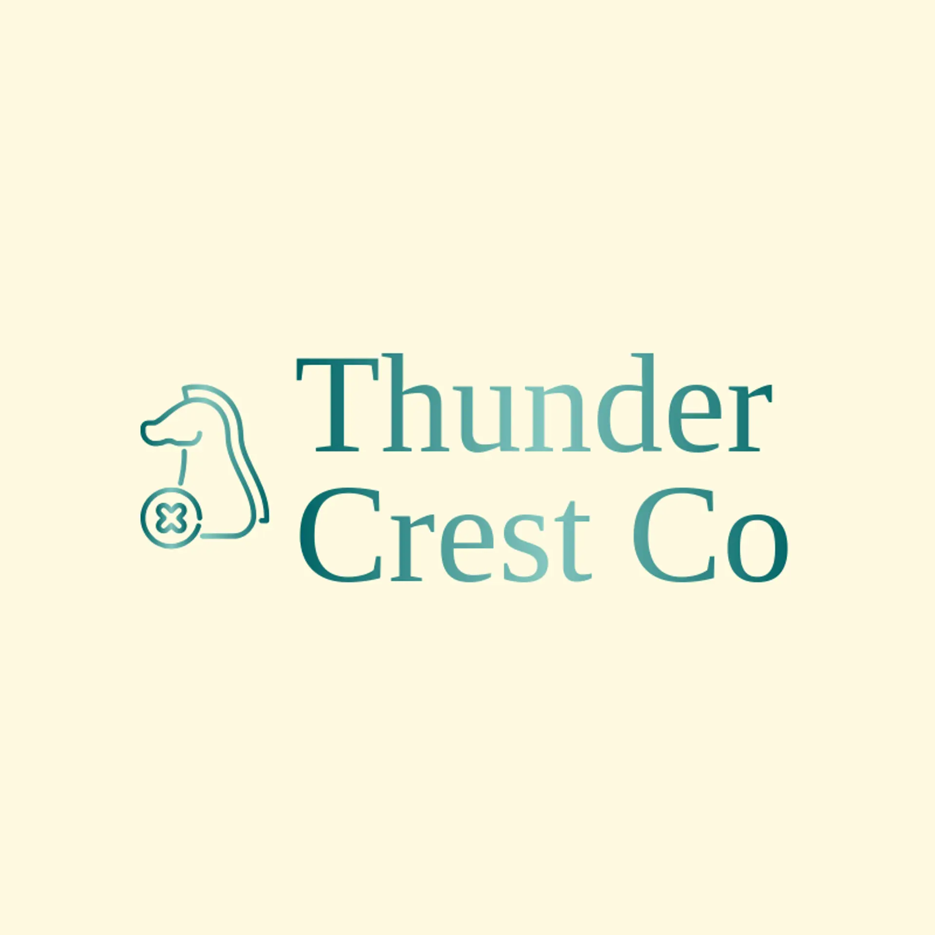 Thunder Crest Co logo for trojan