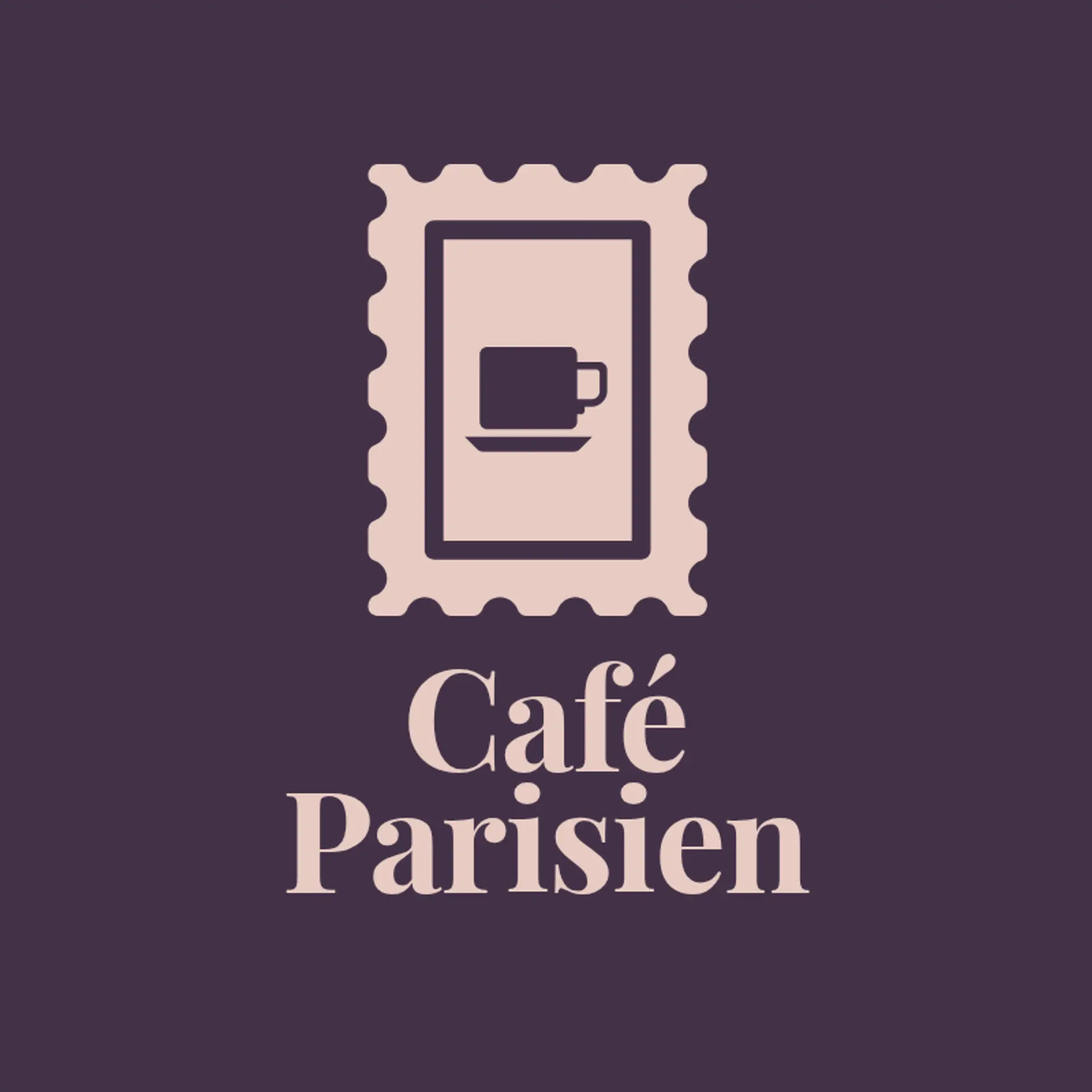 Bon Paris Café logo for french cafe