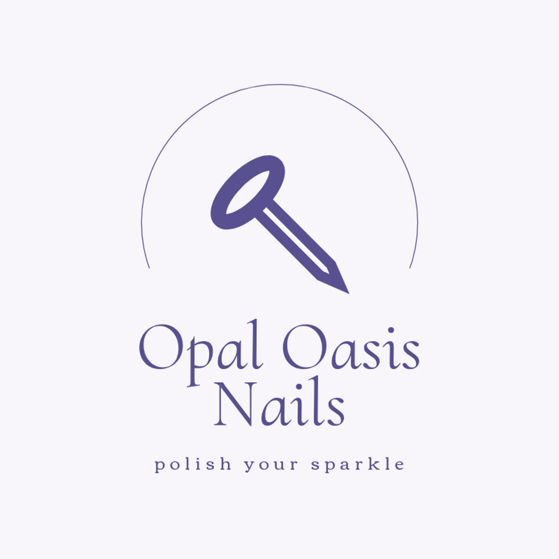 Opal Oasis Nails logo for nail spa