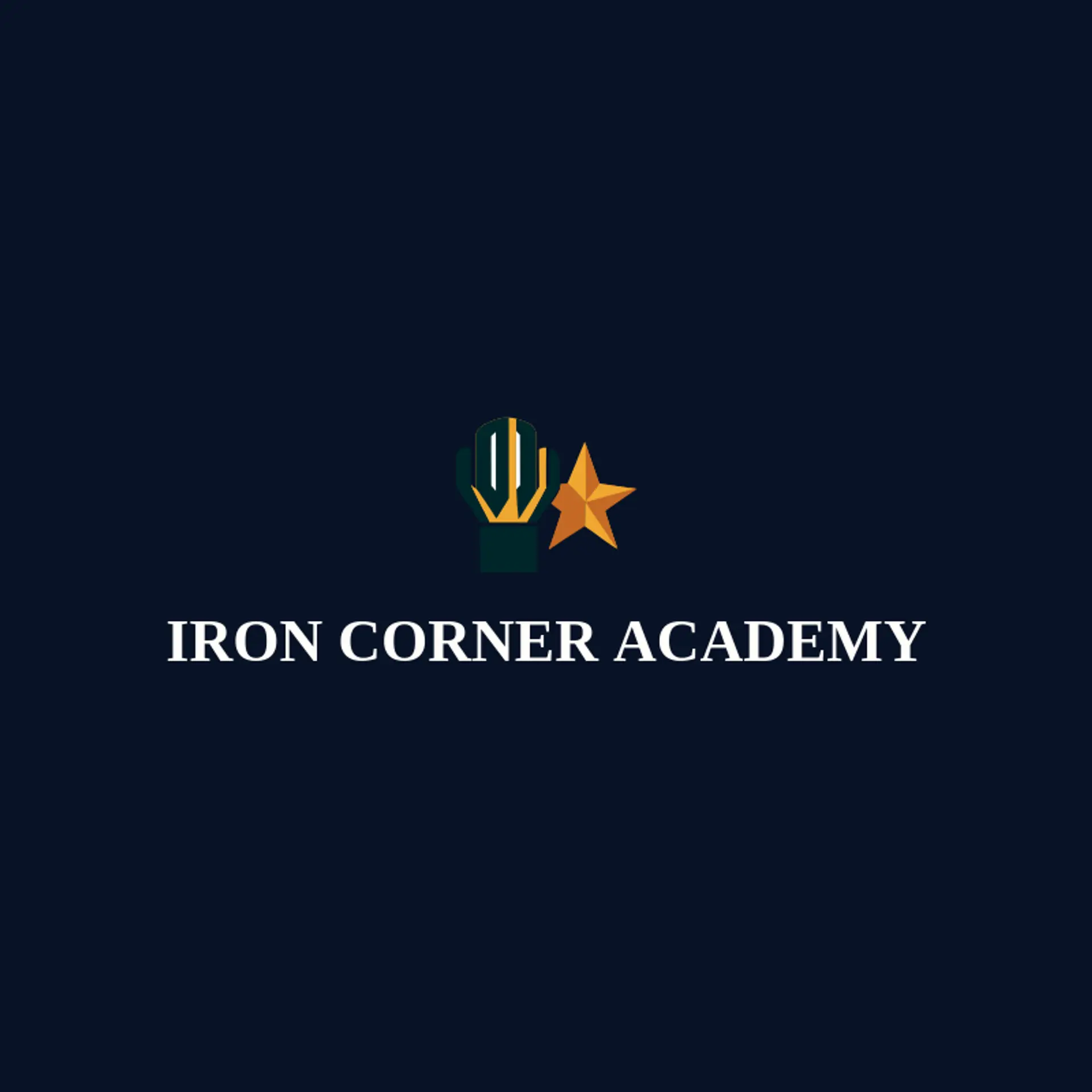 Iron Corner Academy logo for fight