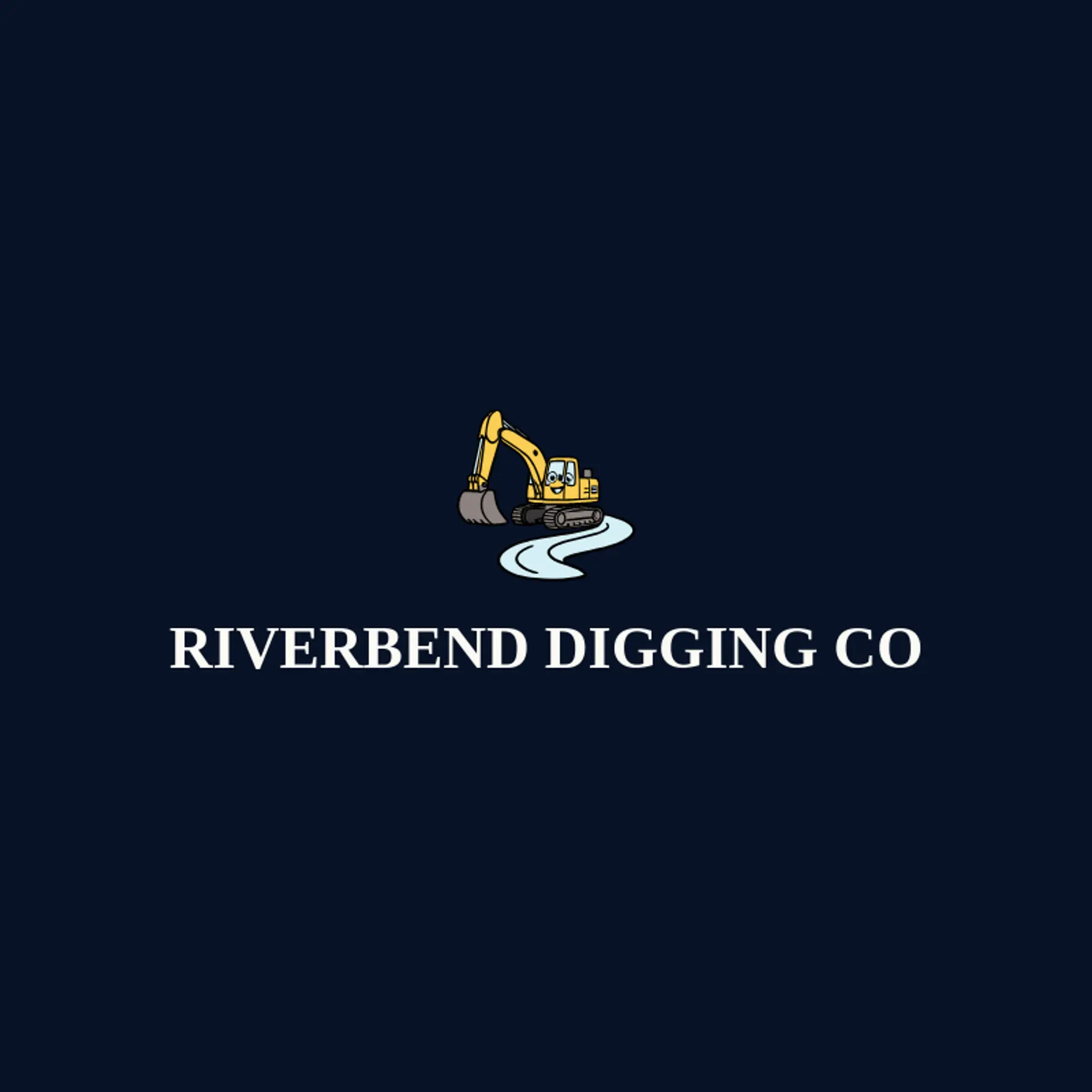 Riverbend Digging Co logo for excavator