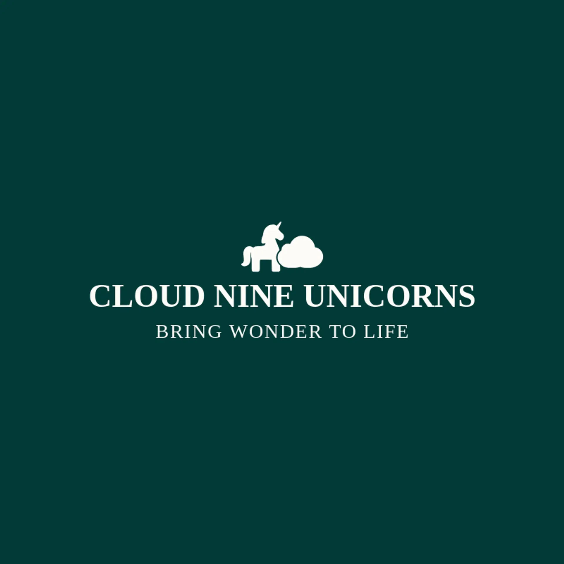 Cloud Nine Unicorns logo for unicorn