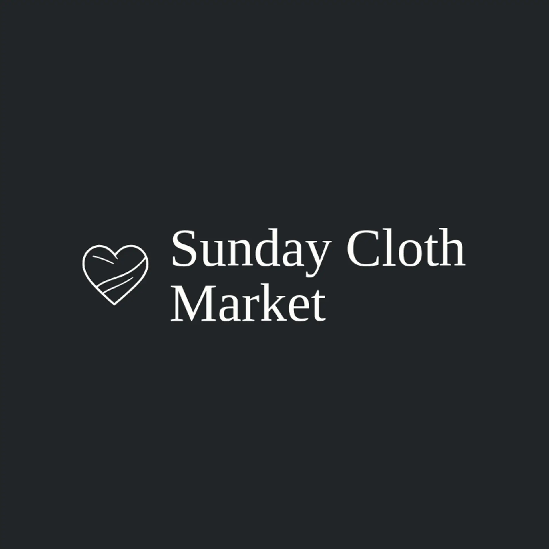 Sunday Cloth Market logo for fabric