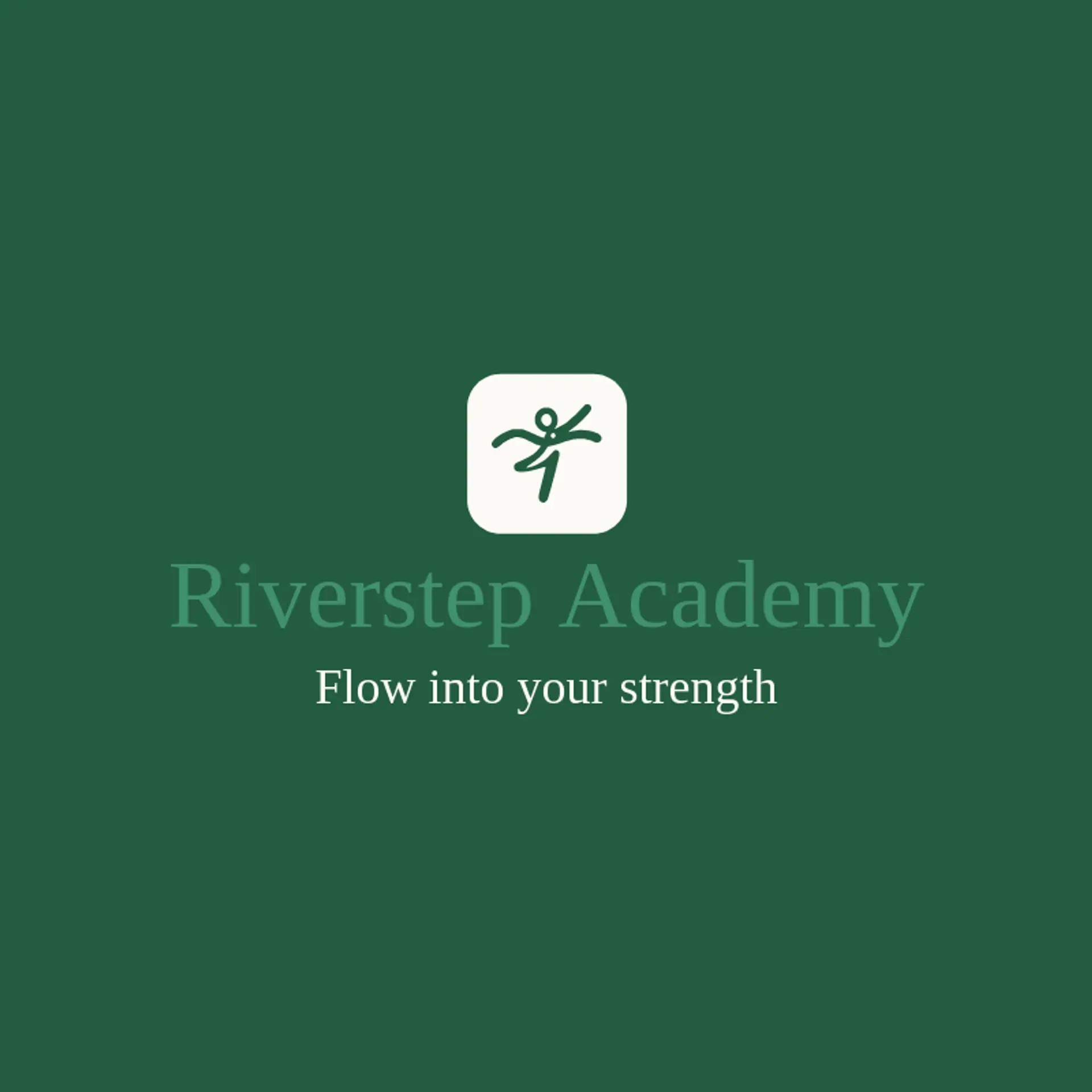 Riverstep Academy logo for dance studio