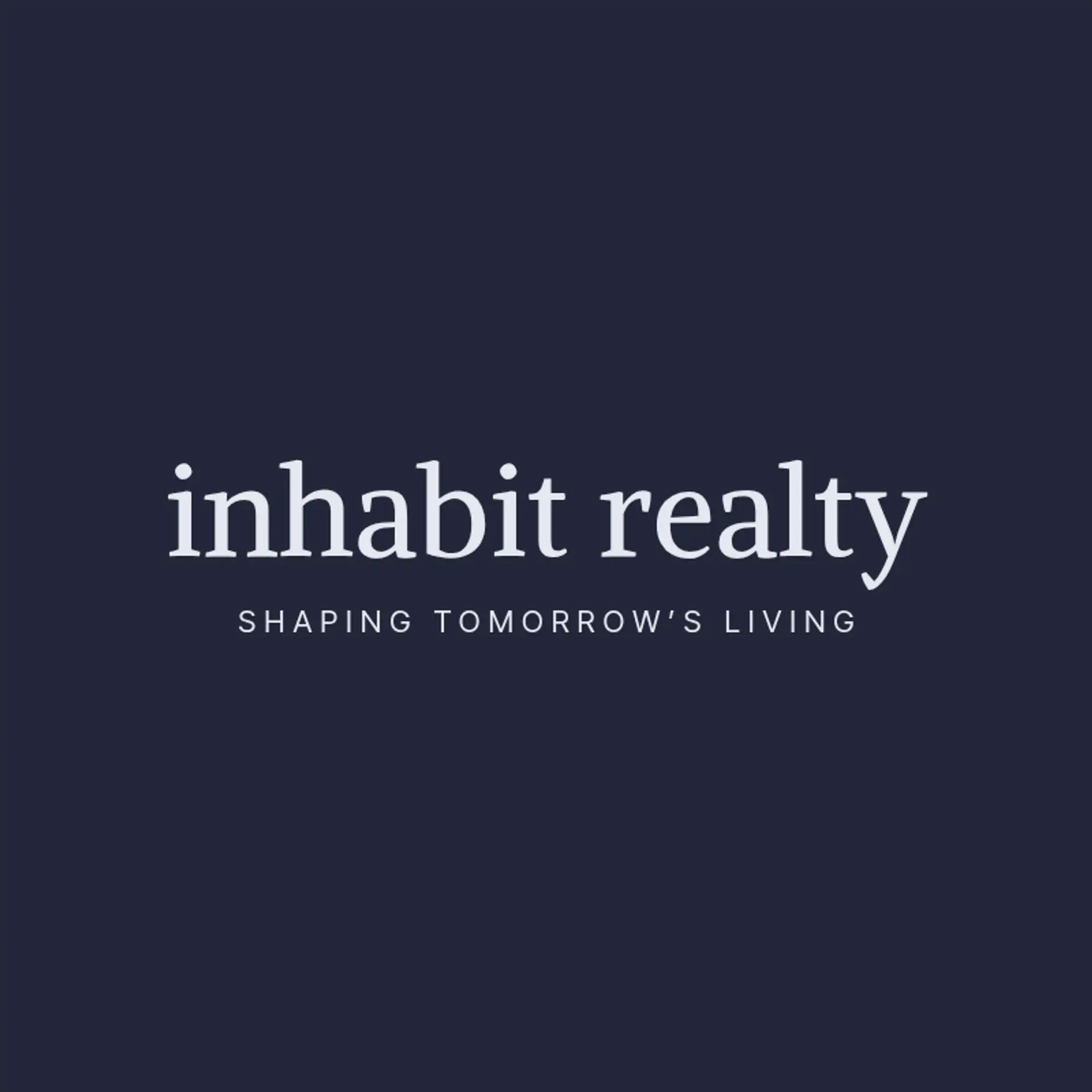 InHabit Realty logo for modern real estate