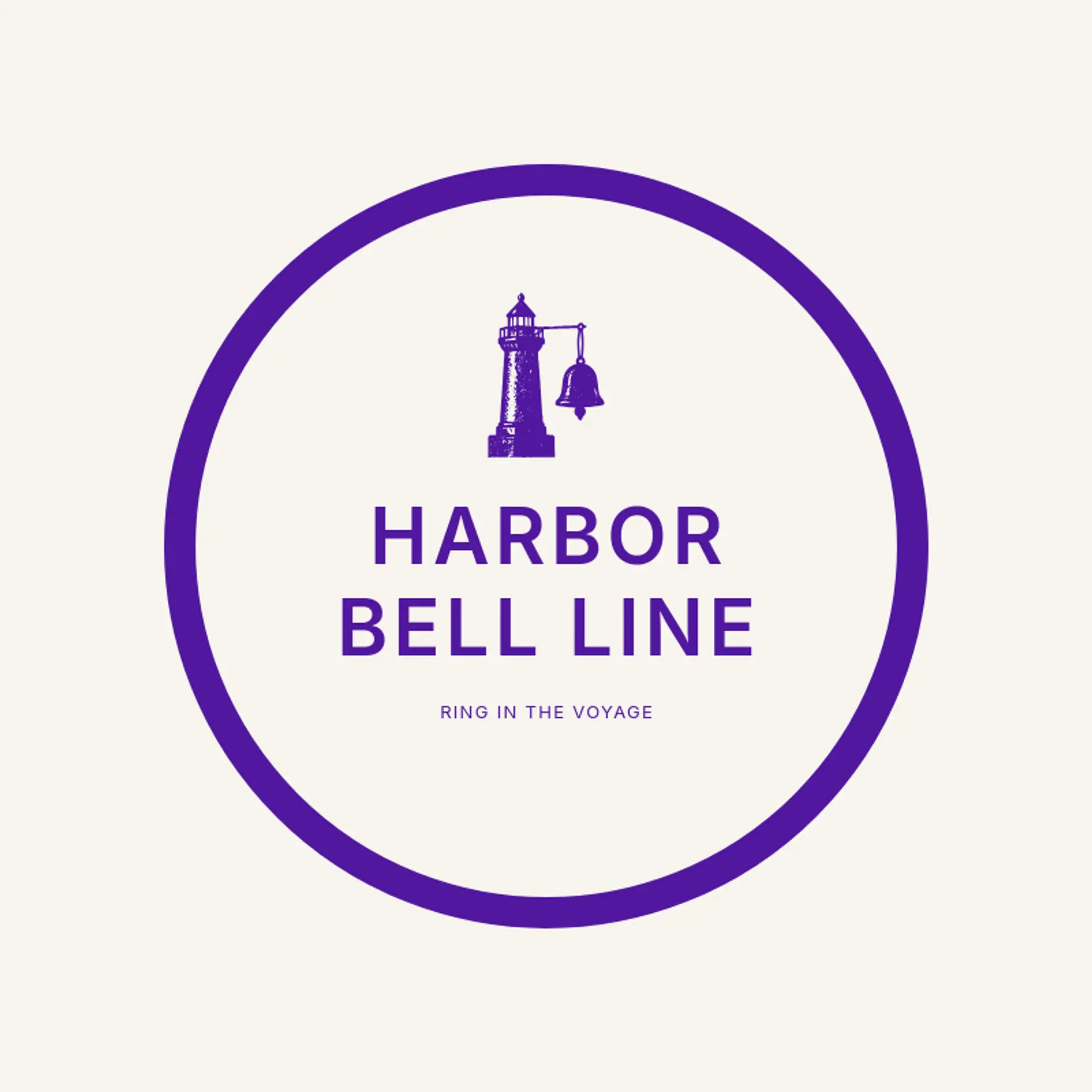 Harbor Bell Line logo for cruise
