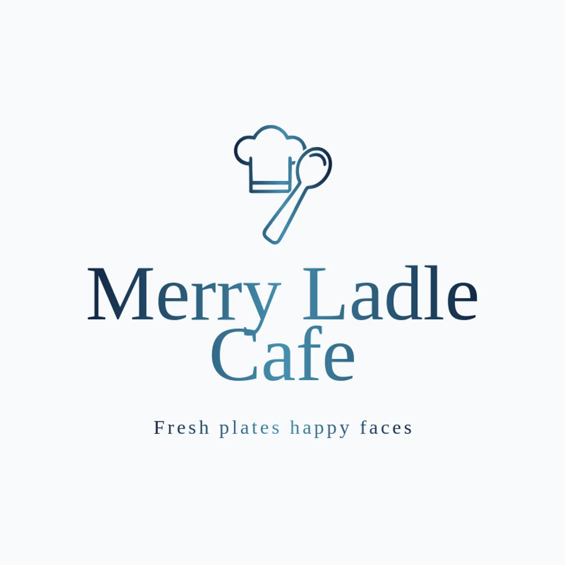 Merry Ladle Cafe logo for chef hat