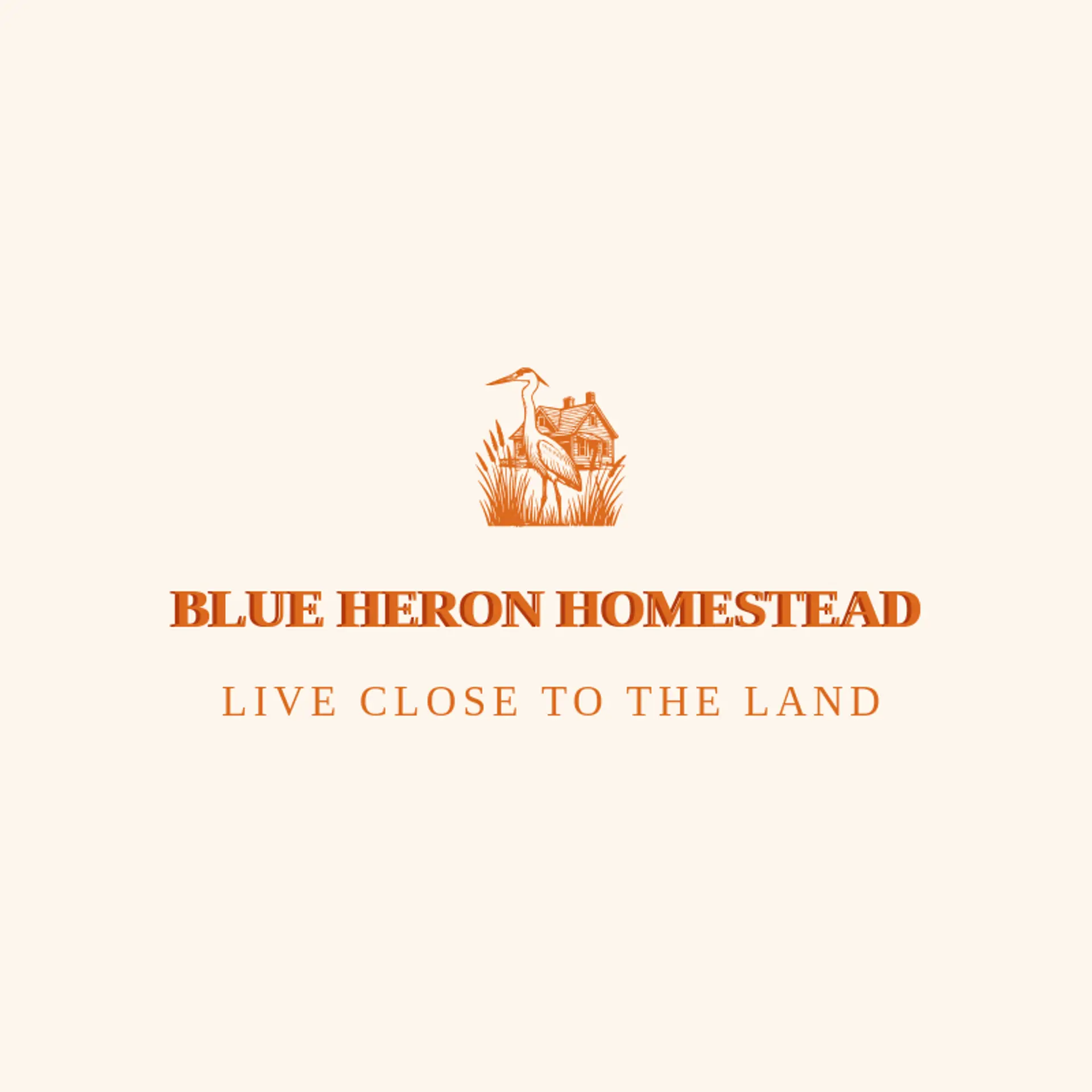 Blue Heron Homestead logo for homestead