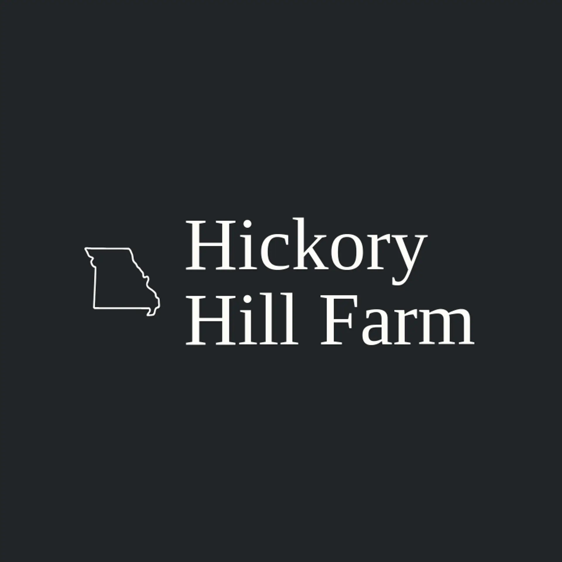 Hickory Hill Farm logo for missouri