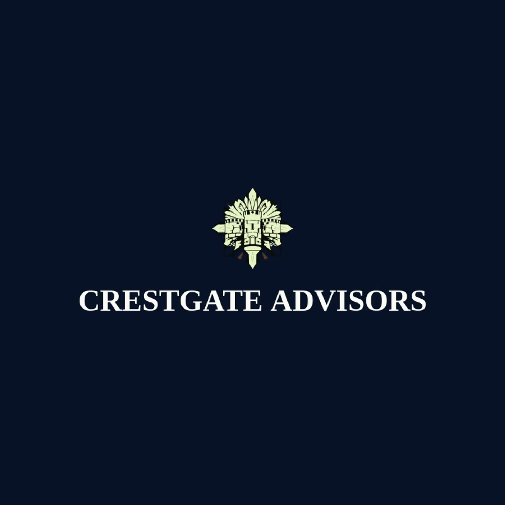 Crestgate Advisors logo for fortress
