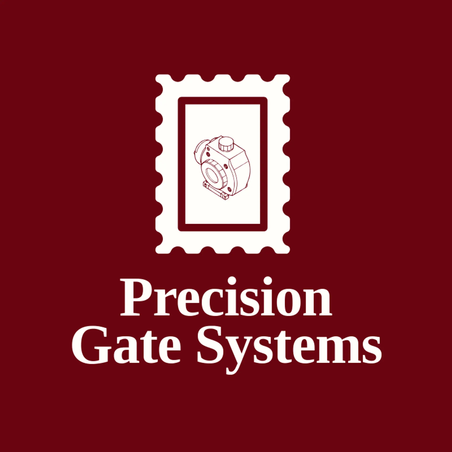 Precision Gate Systems logo for valve