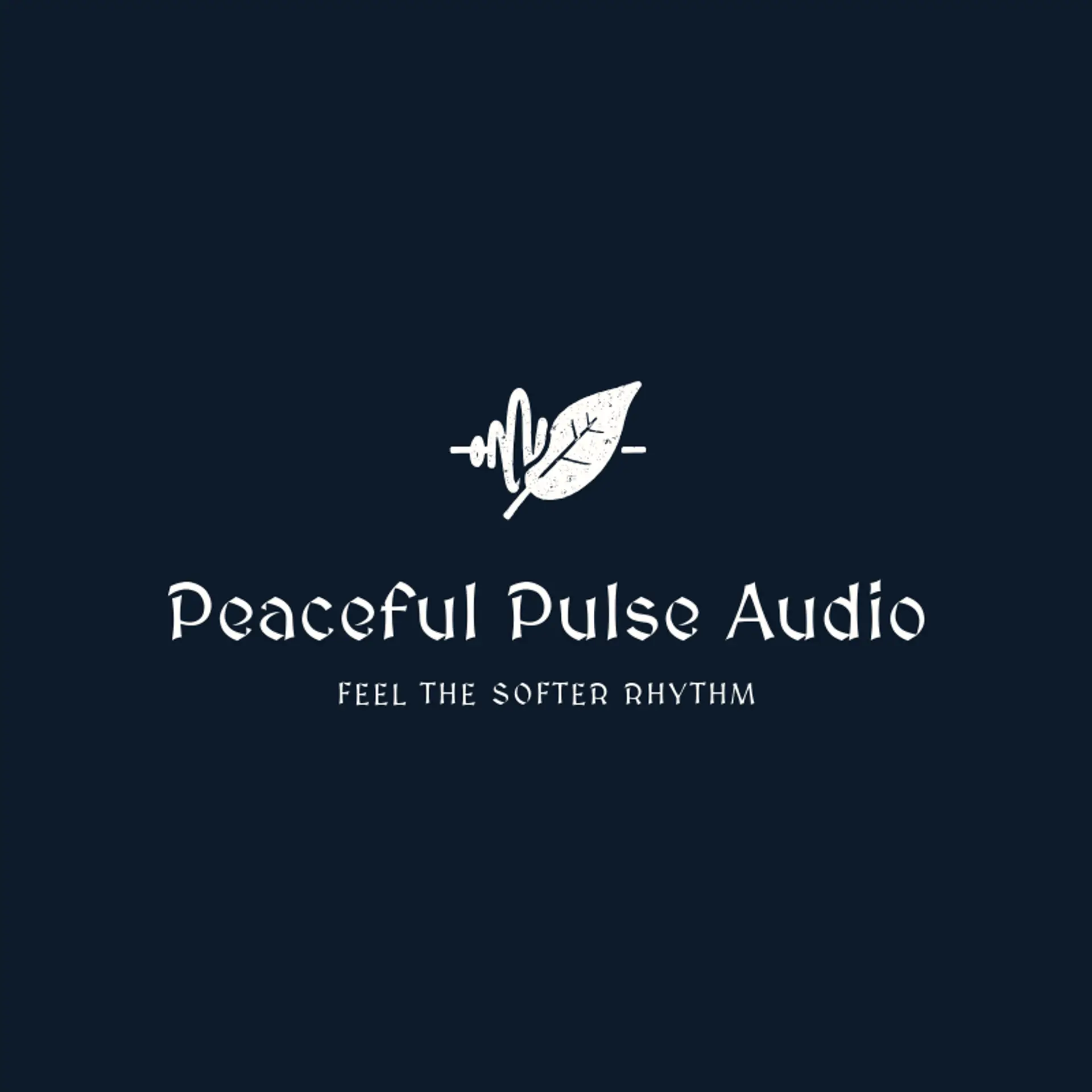 Peaceful Pulse Audio logo for asmr