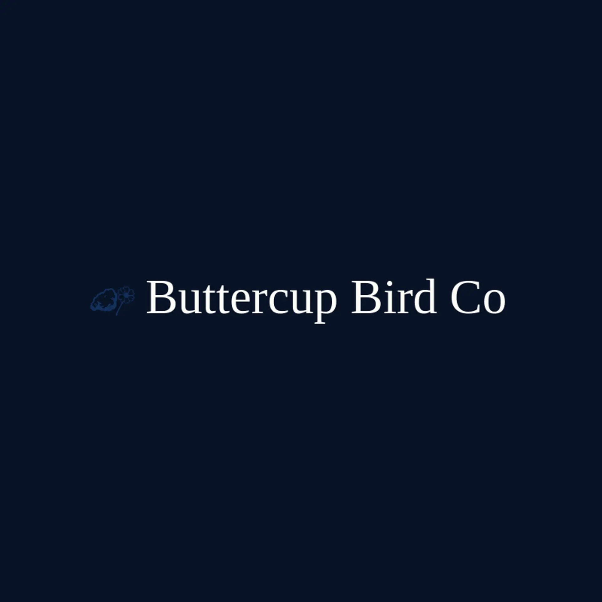 Buttercup Bird Co logo for fried chicken