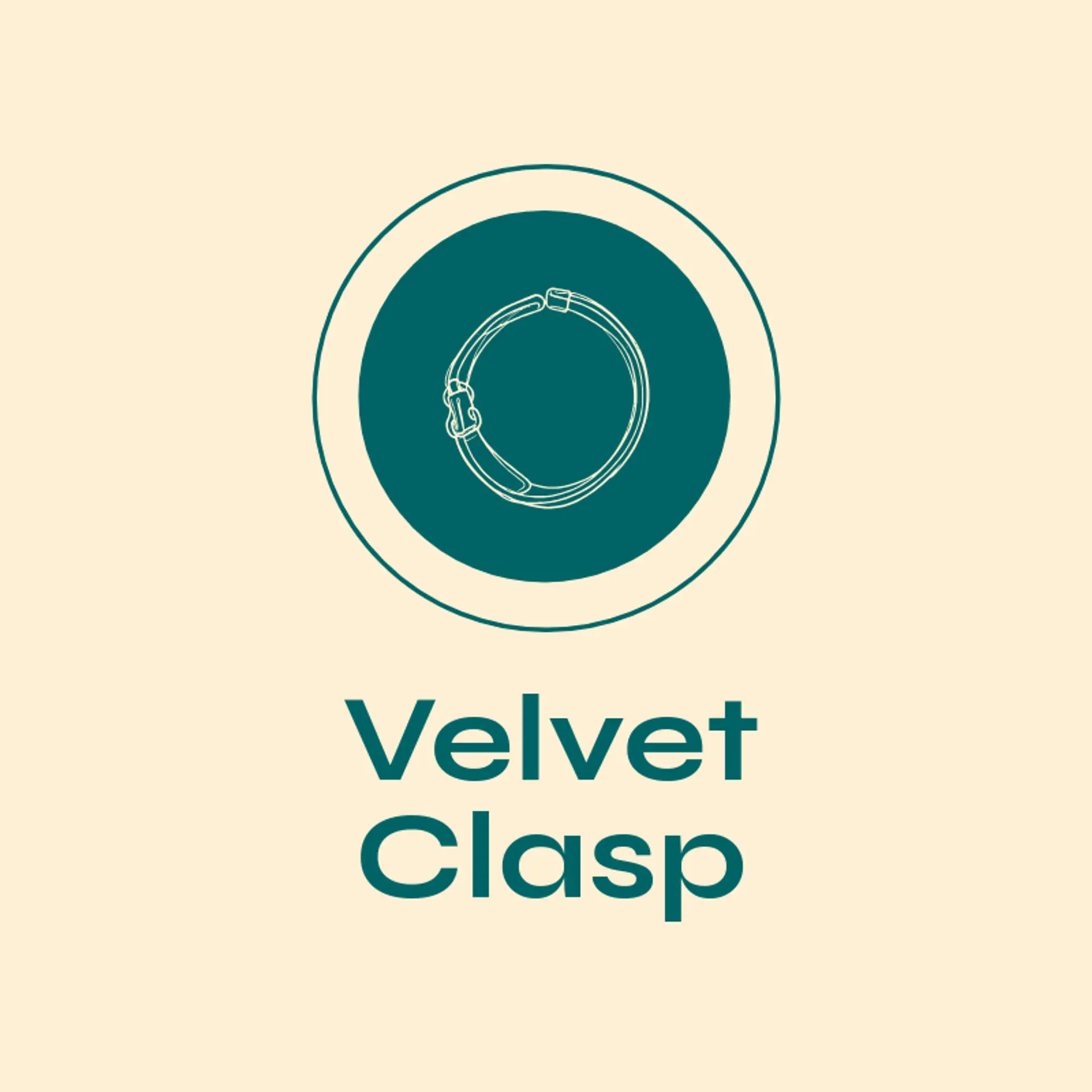 Velvet Clasp logo for bangle