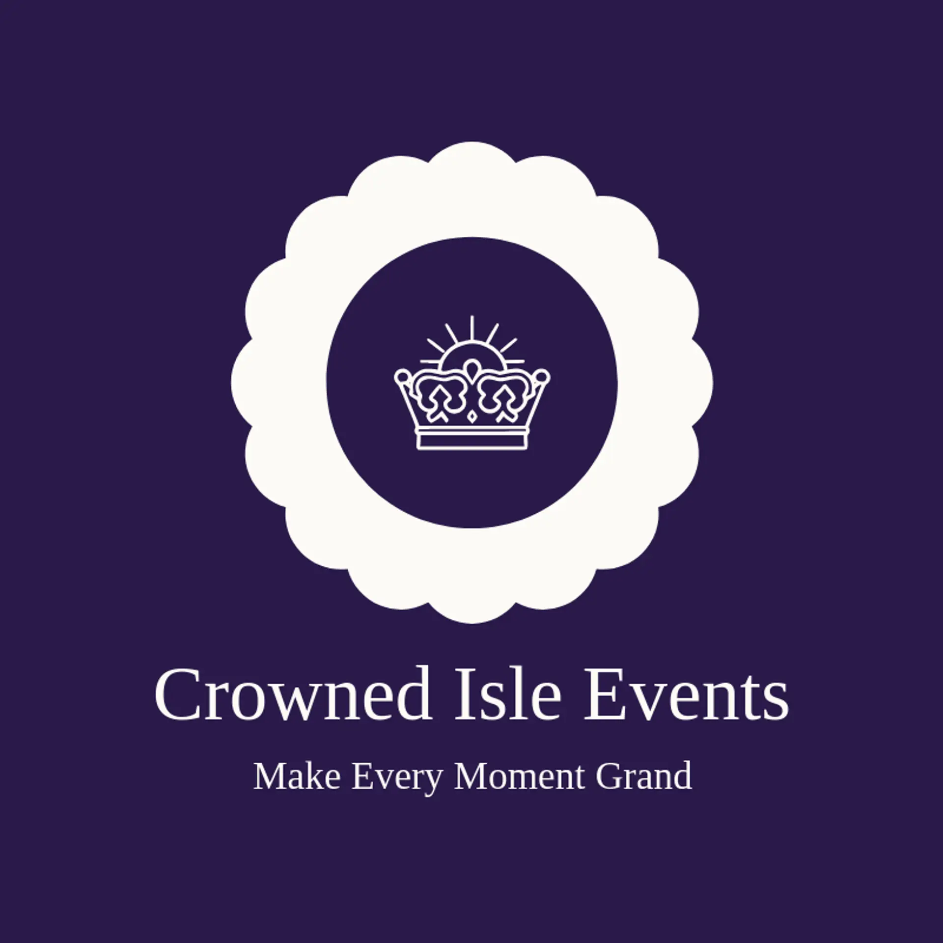 Crowned Isle Events logo for irish