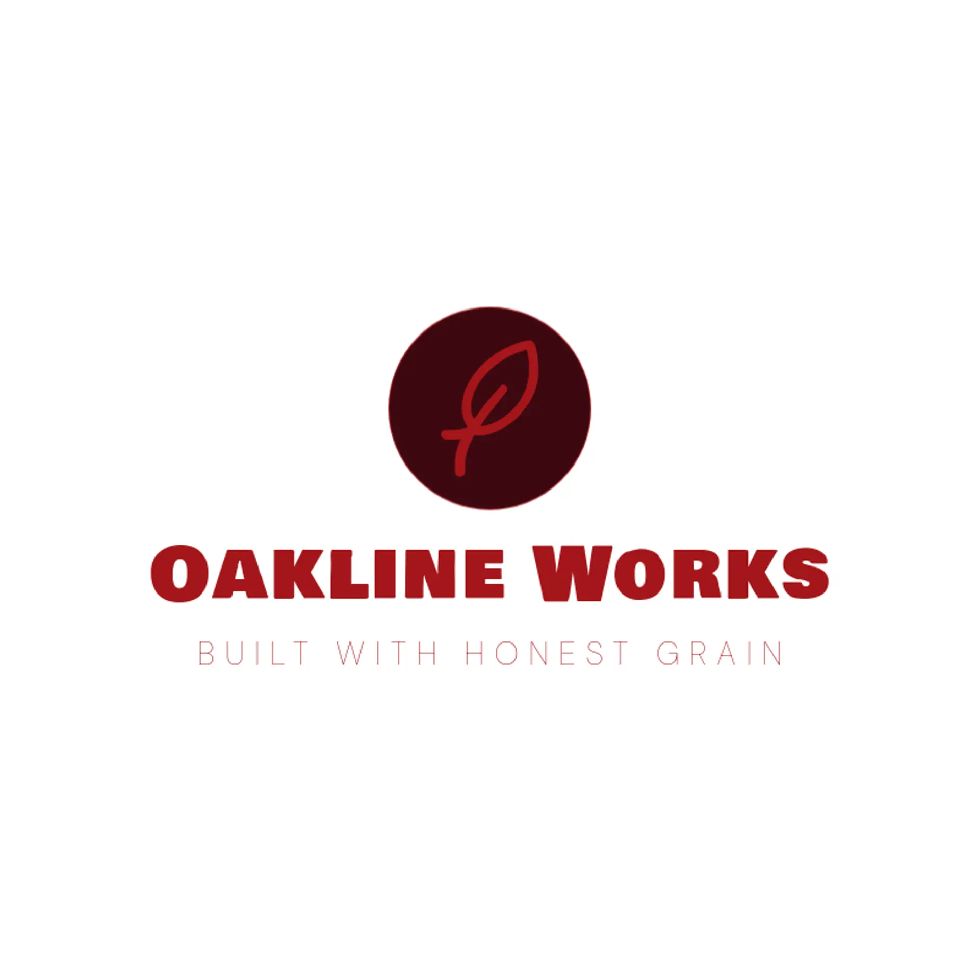 Oakline Works logo for wood