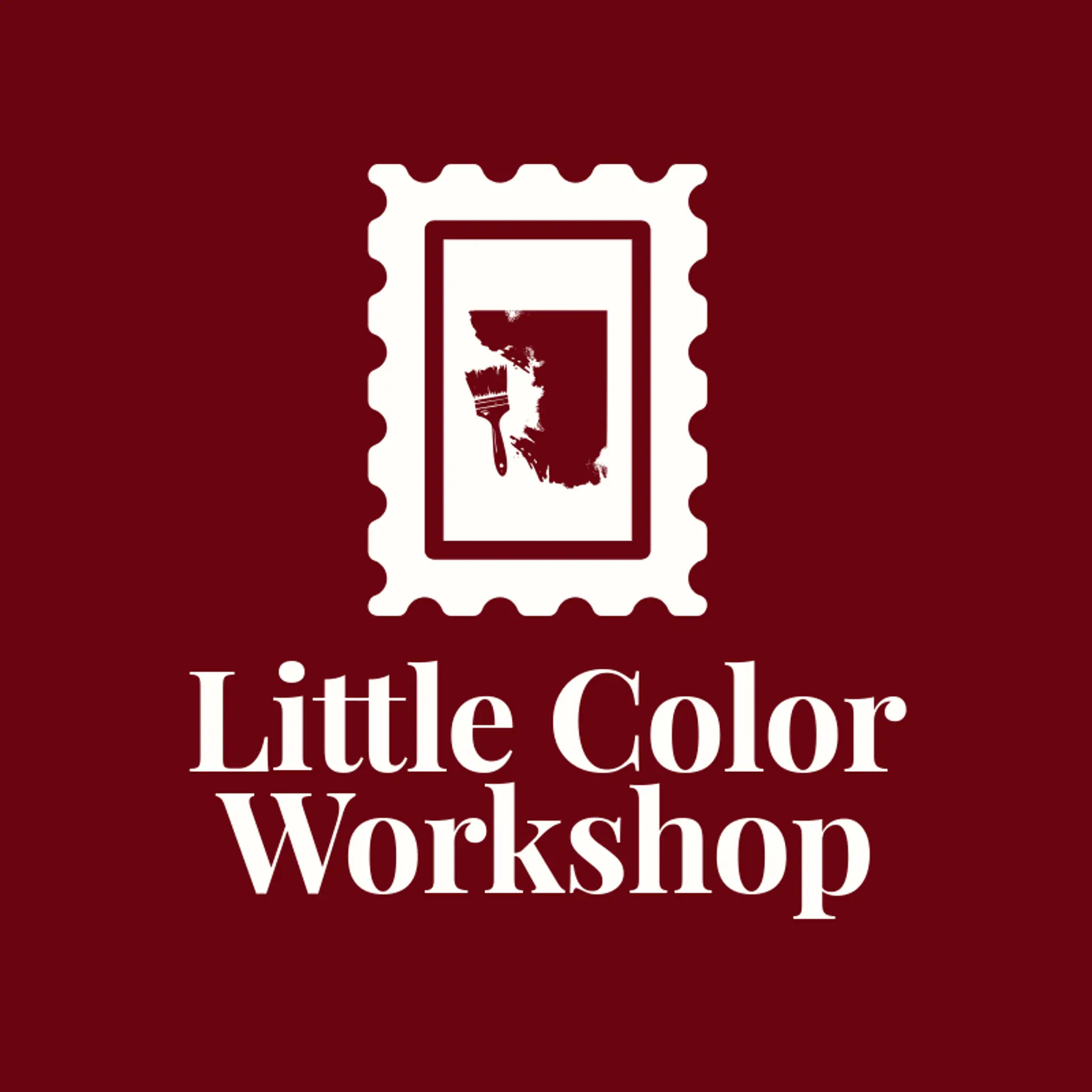 Little Color Workshop logo for mural