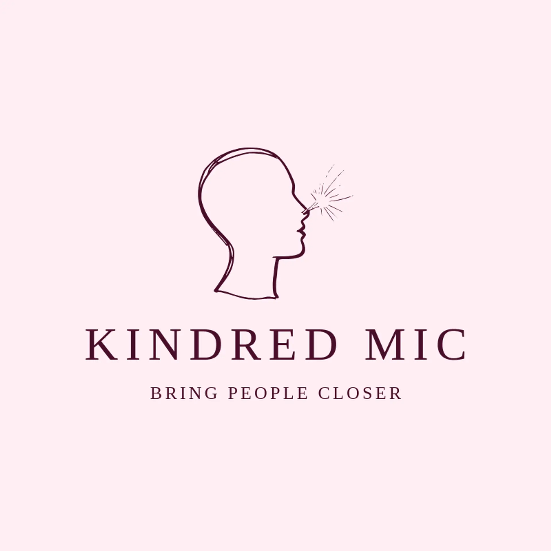 Kindred Mic logo for voice
