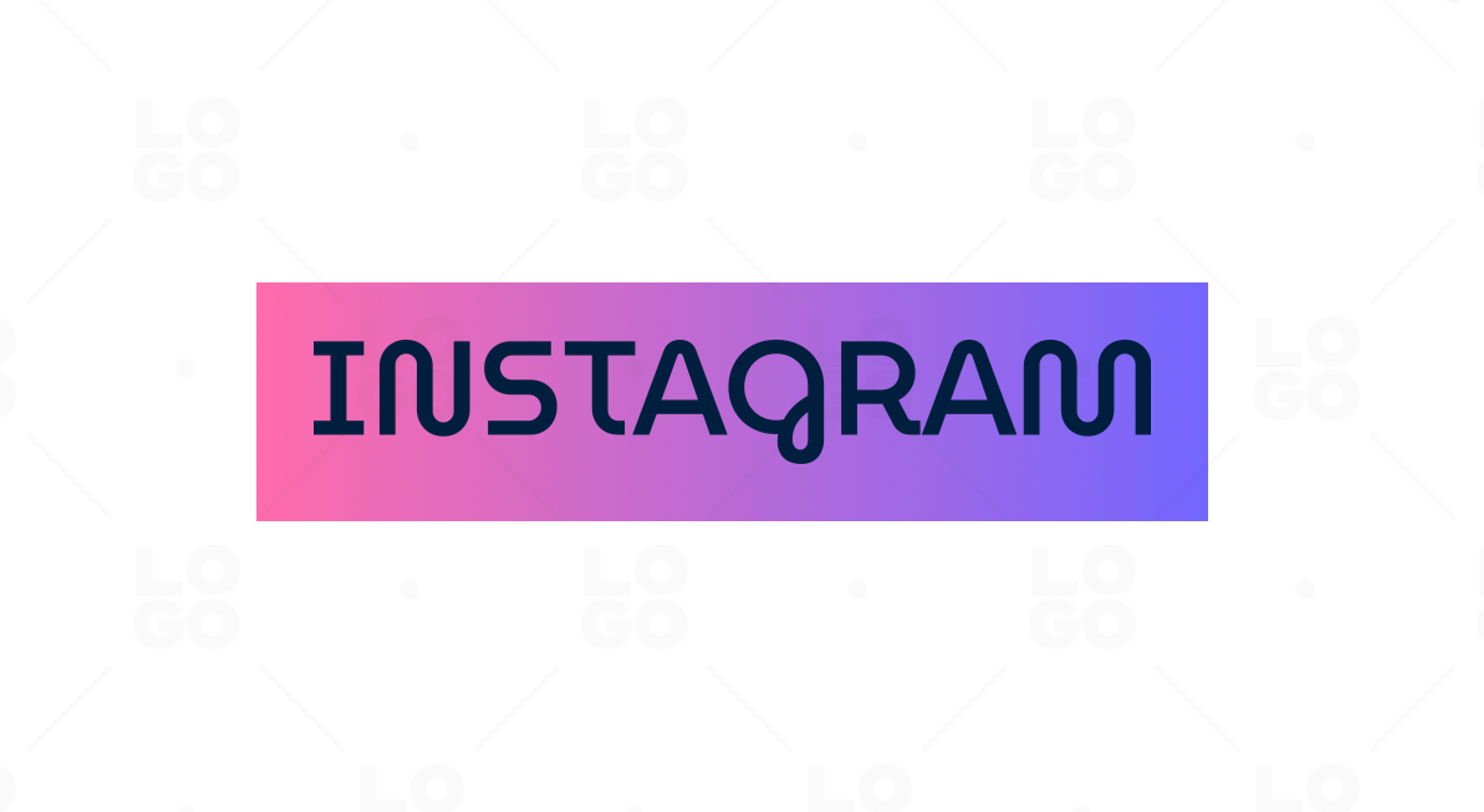 Instagram logo variation