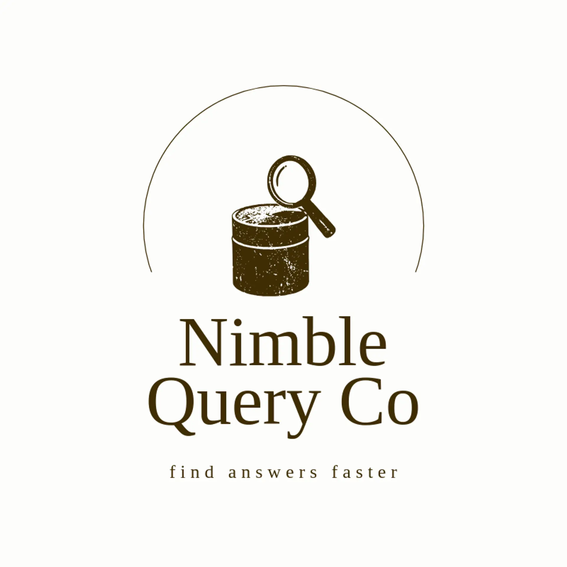 Nimble Query Co logo for database
