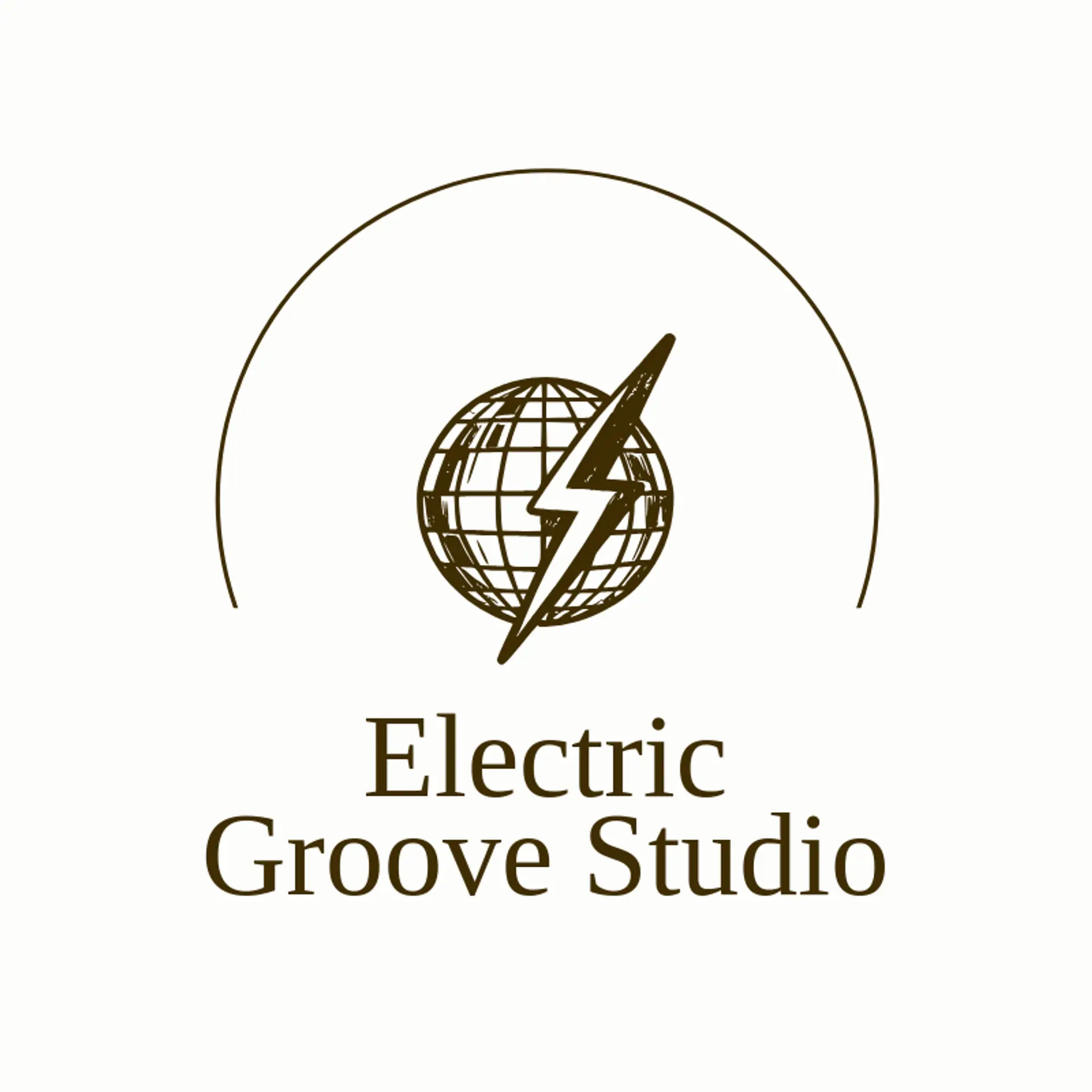 Electric Groove Studio logo for disco