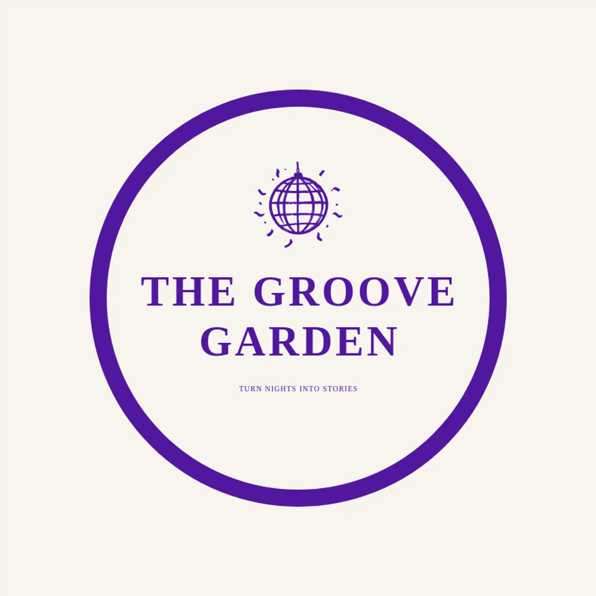 The Groove Garden logo for disco