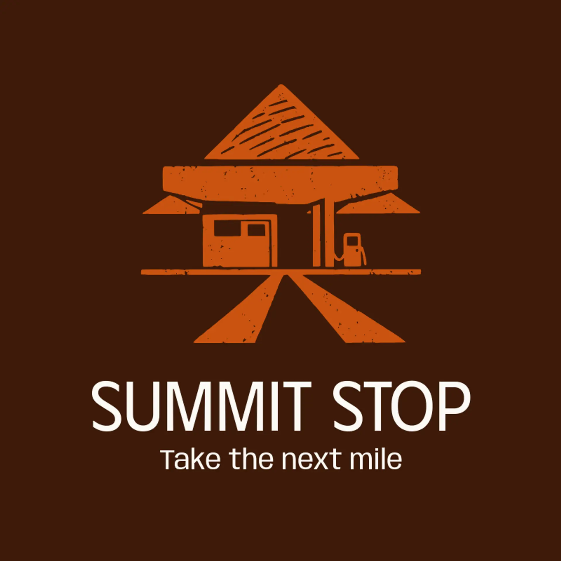 Summit Stop logo for gas station