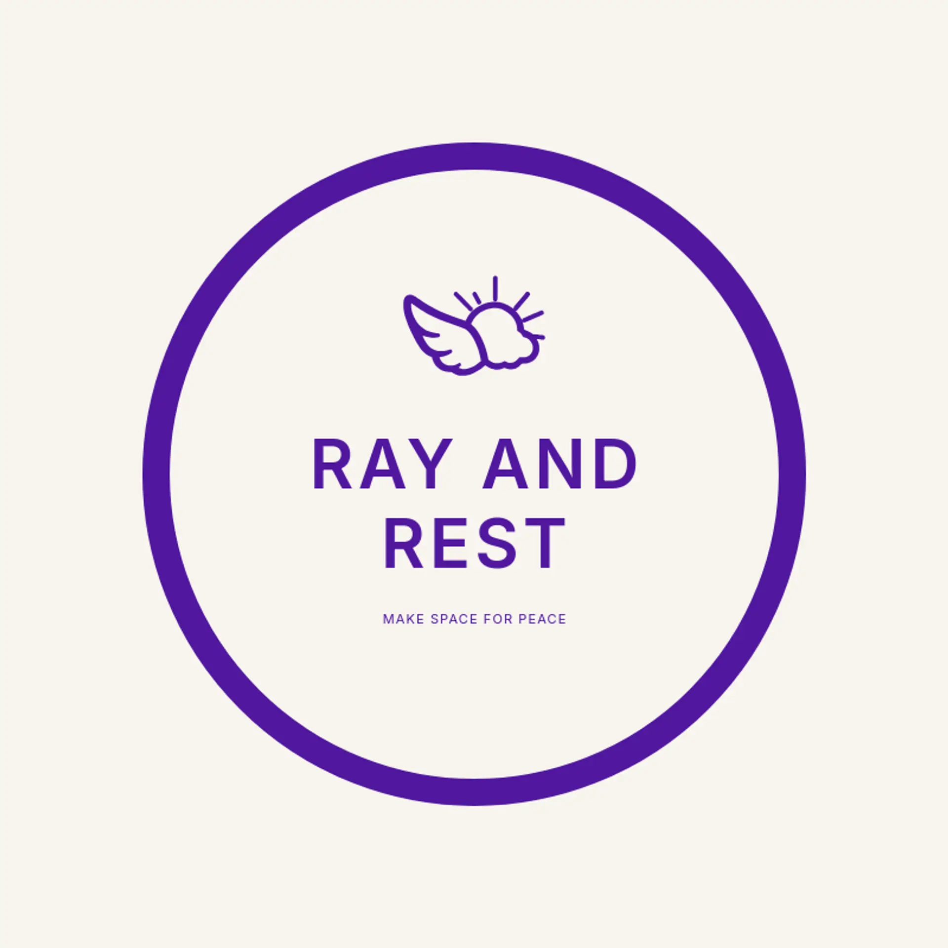 Ray and Rest logo for angel