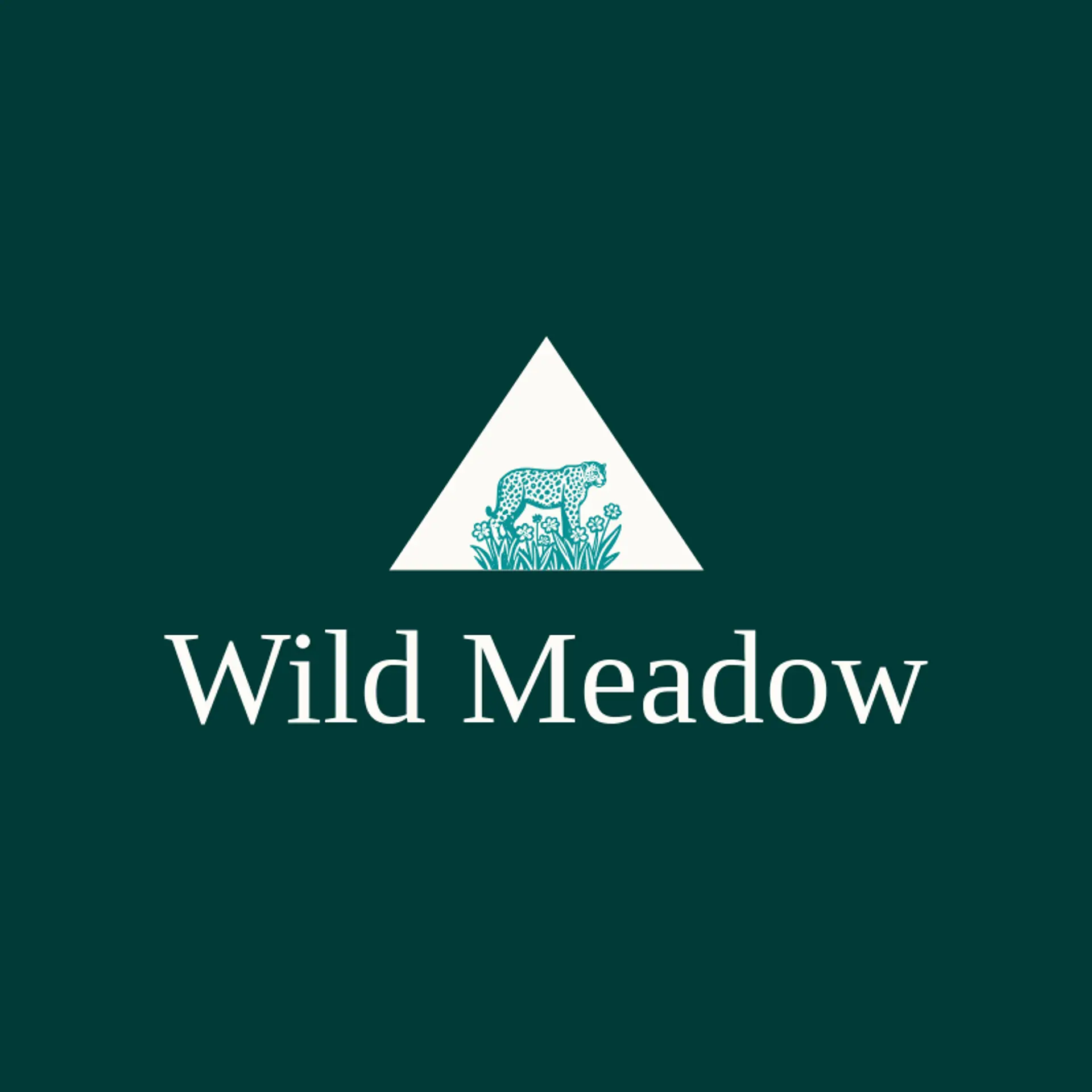 Wild Meadow logo for leopard