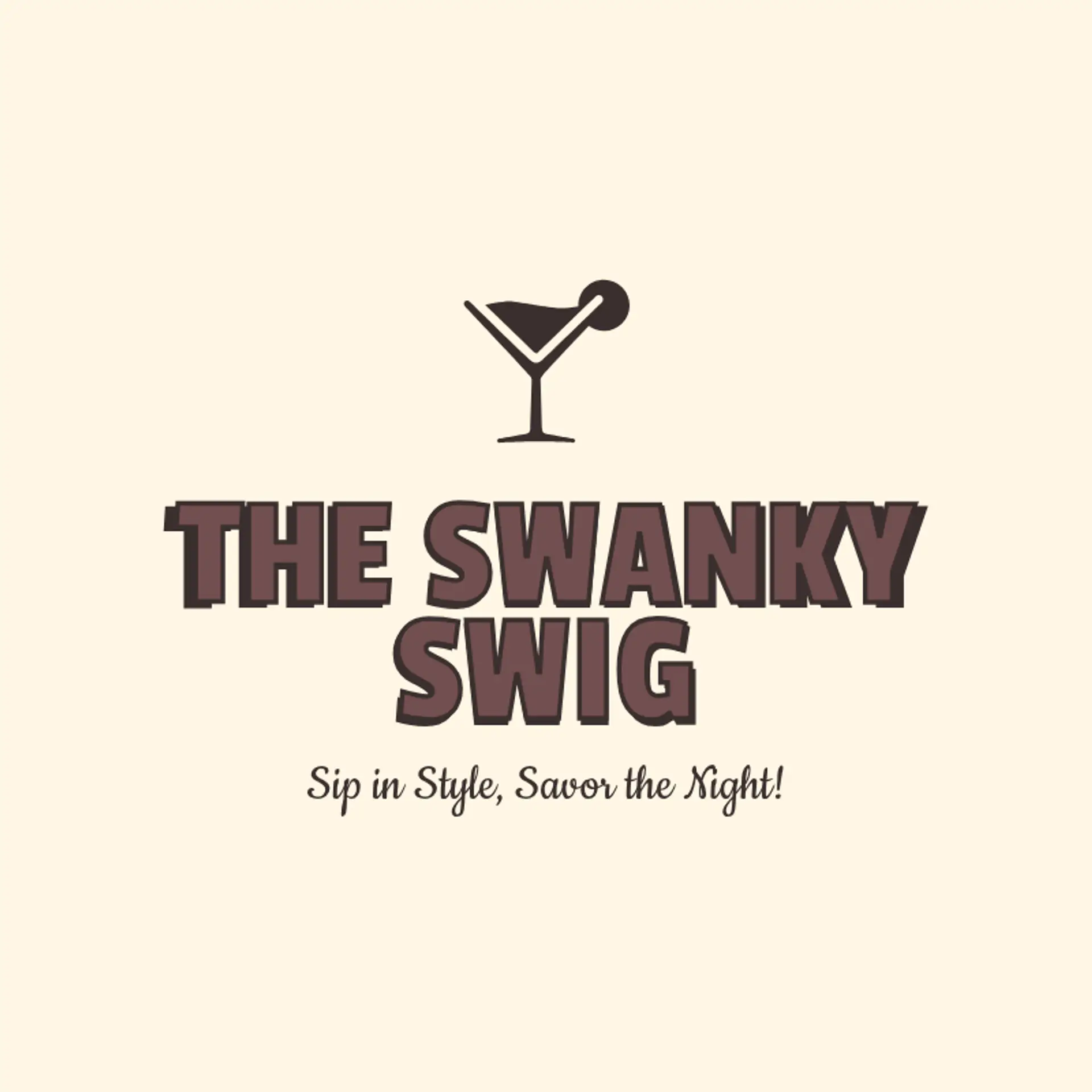 The Swanky Swig logo for bar restaurant