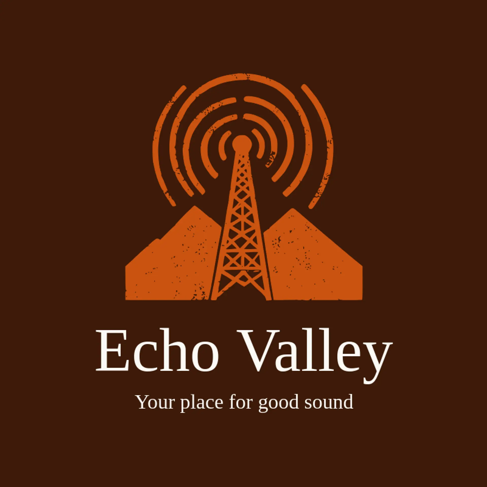 Echo Valley logo for radio station