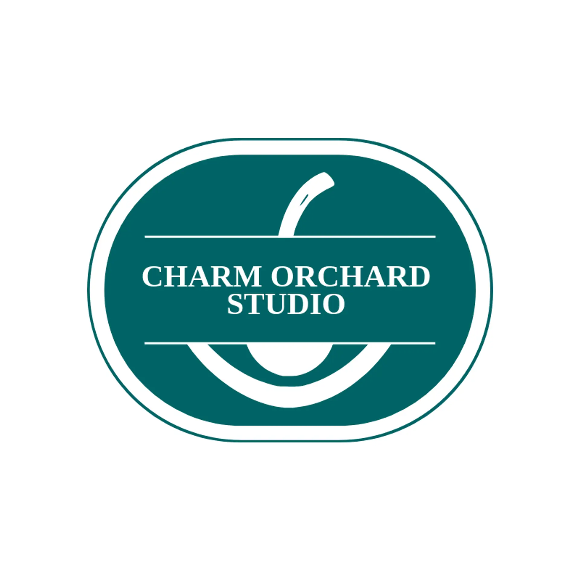 Charm Orchard Studio logo for evil eye