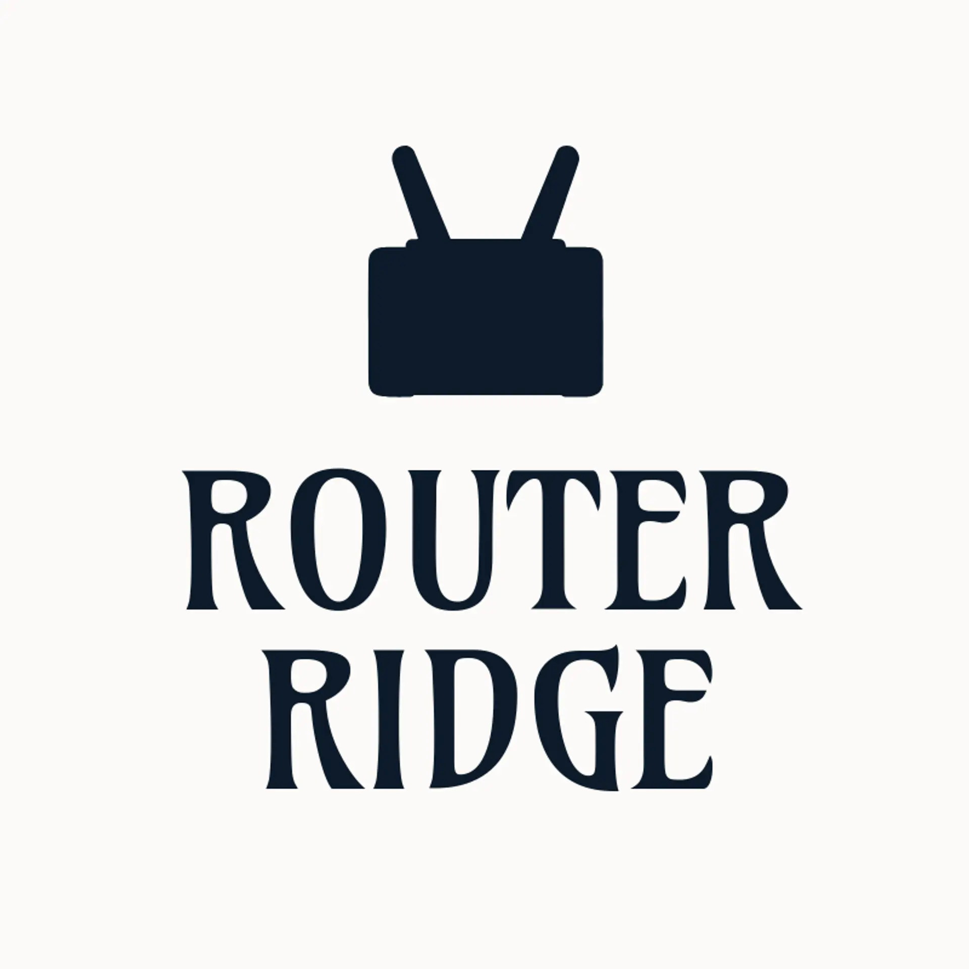 Router Ridge logo for wifi