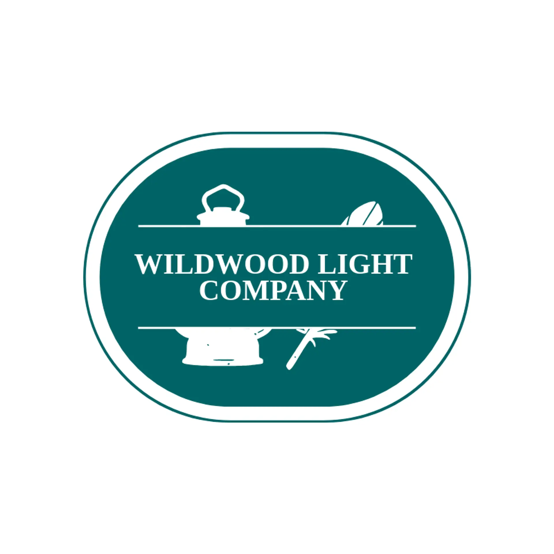Wildwood Light Company logo for lantern
