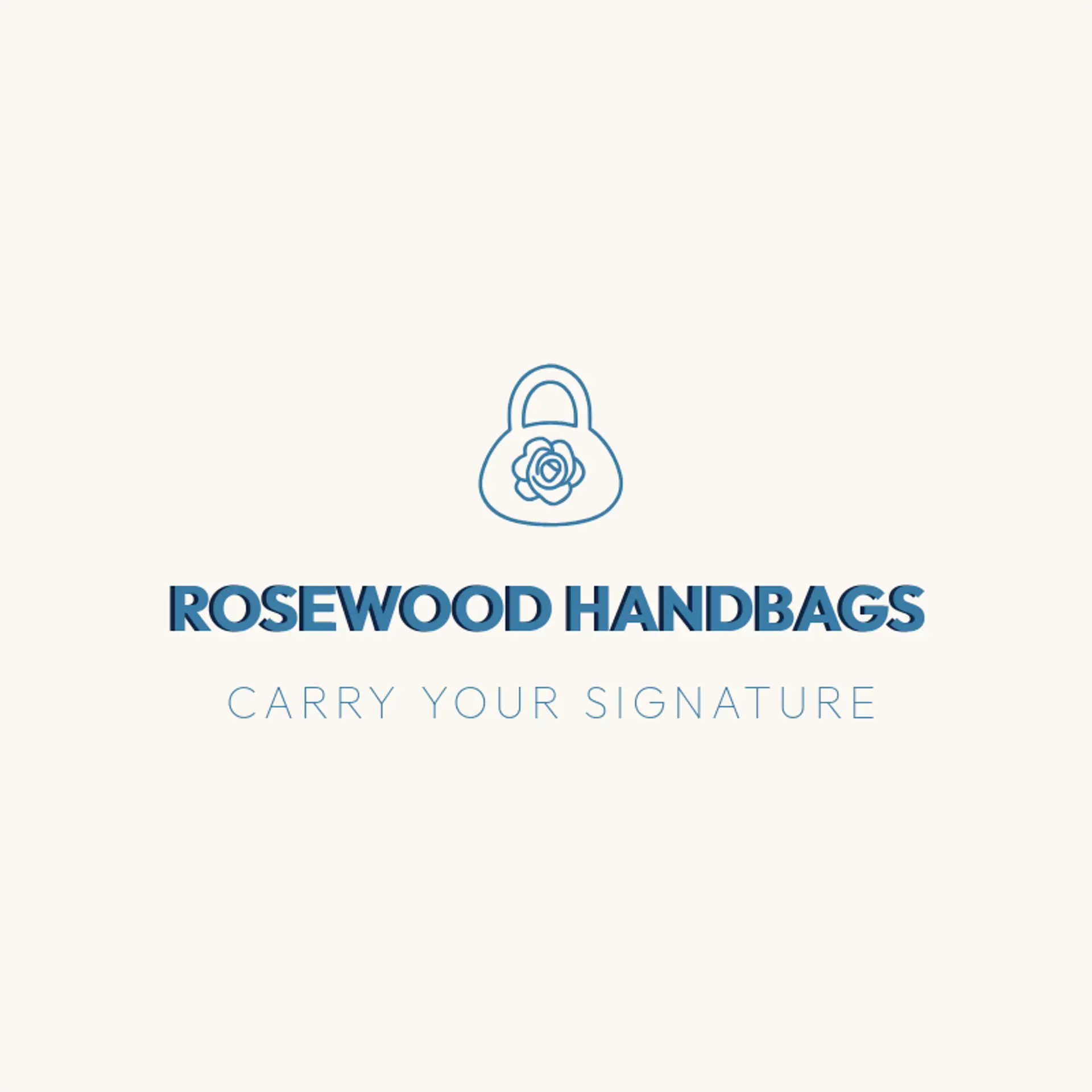 Rosewood Handbags logo for bag
