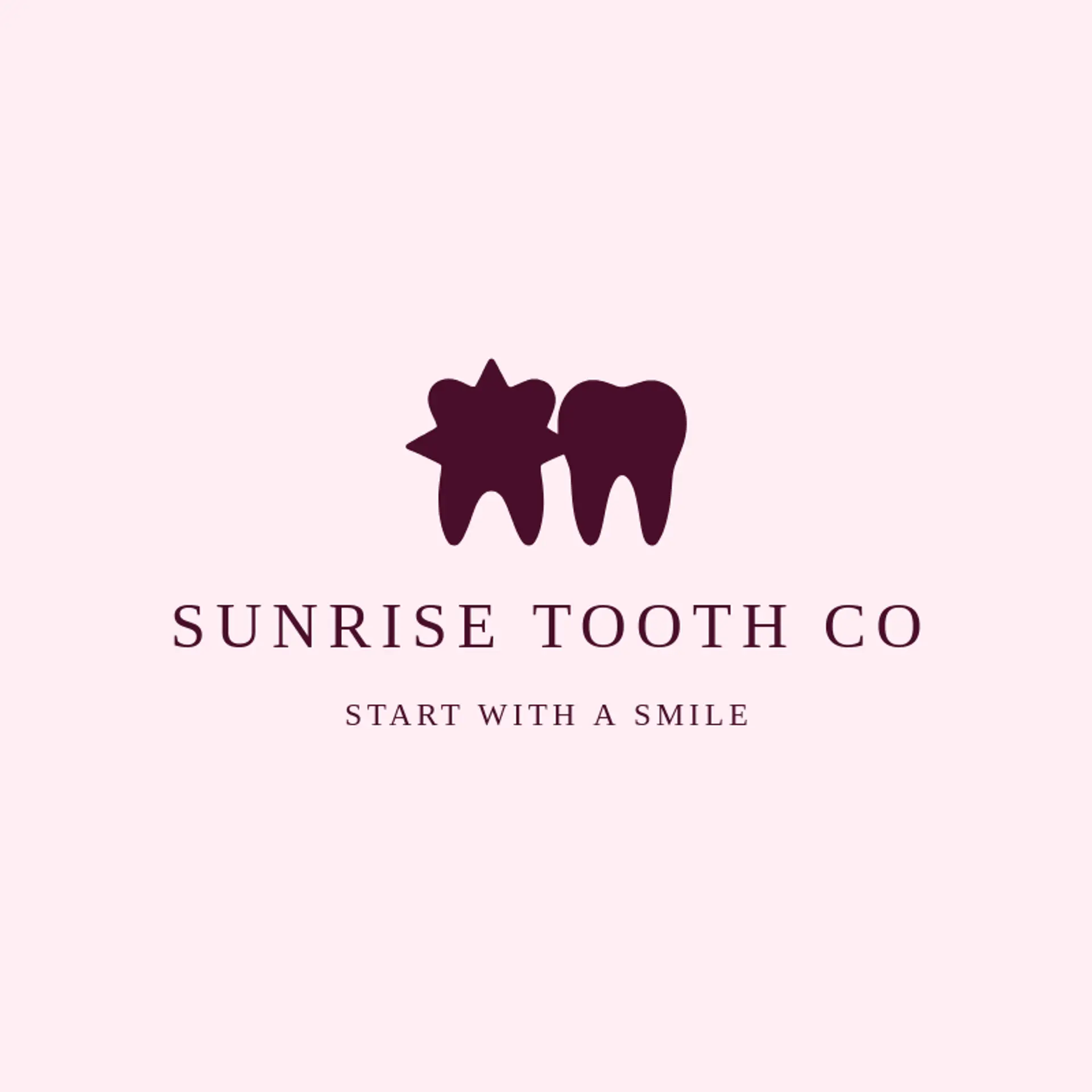 Sunrise Tooth Co logo for dentist
