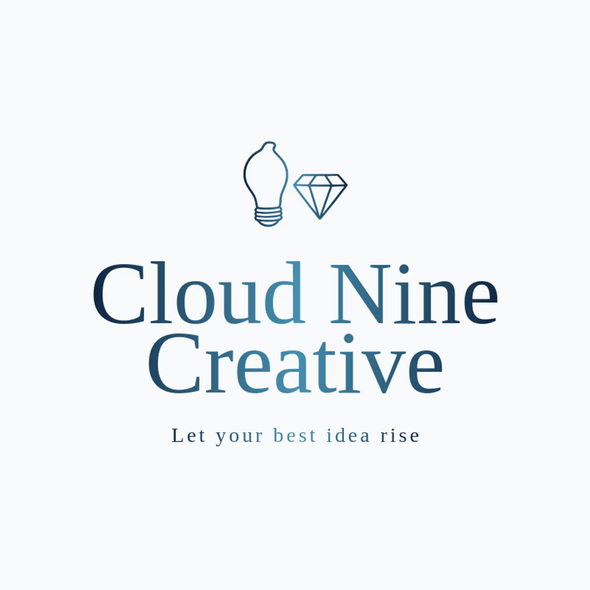 Cloud Nine Creative logo for designer