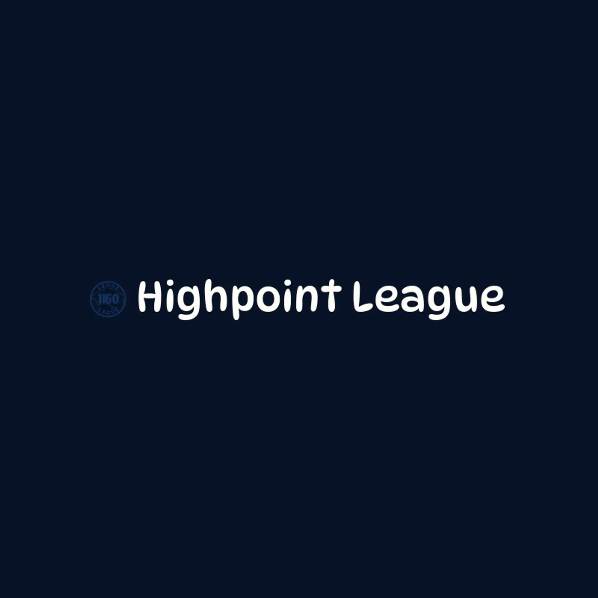 Highpoint League logo for league