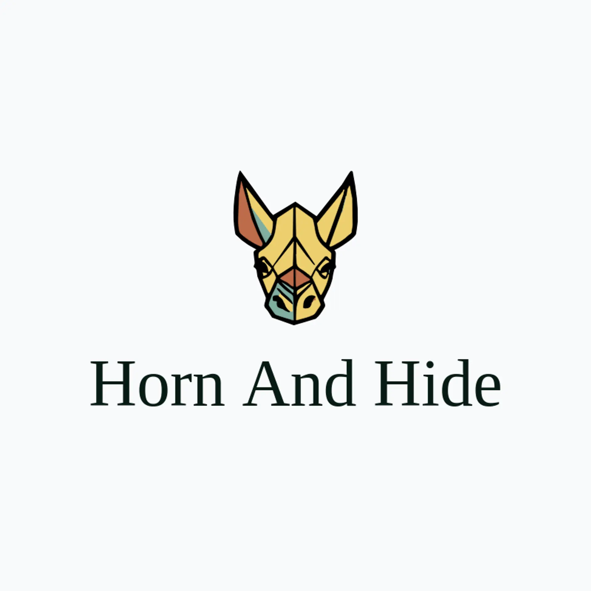 Horn and Hide logo for rhino