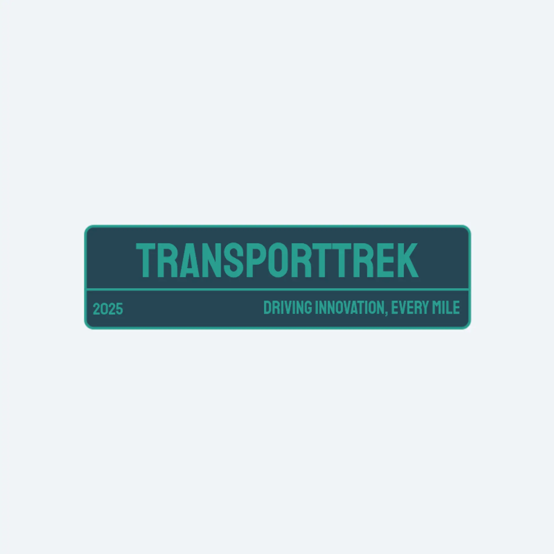 TransportTrek logo for automotive truck