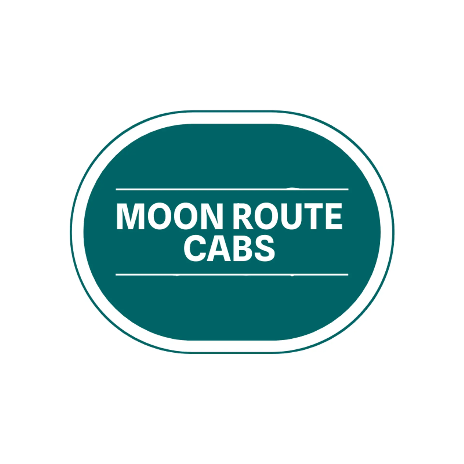Moon Route Cabs logo for taxi