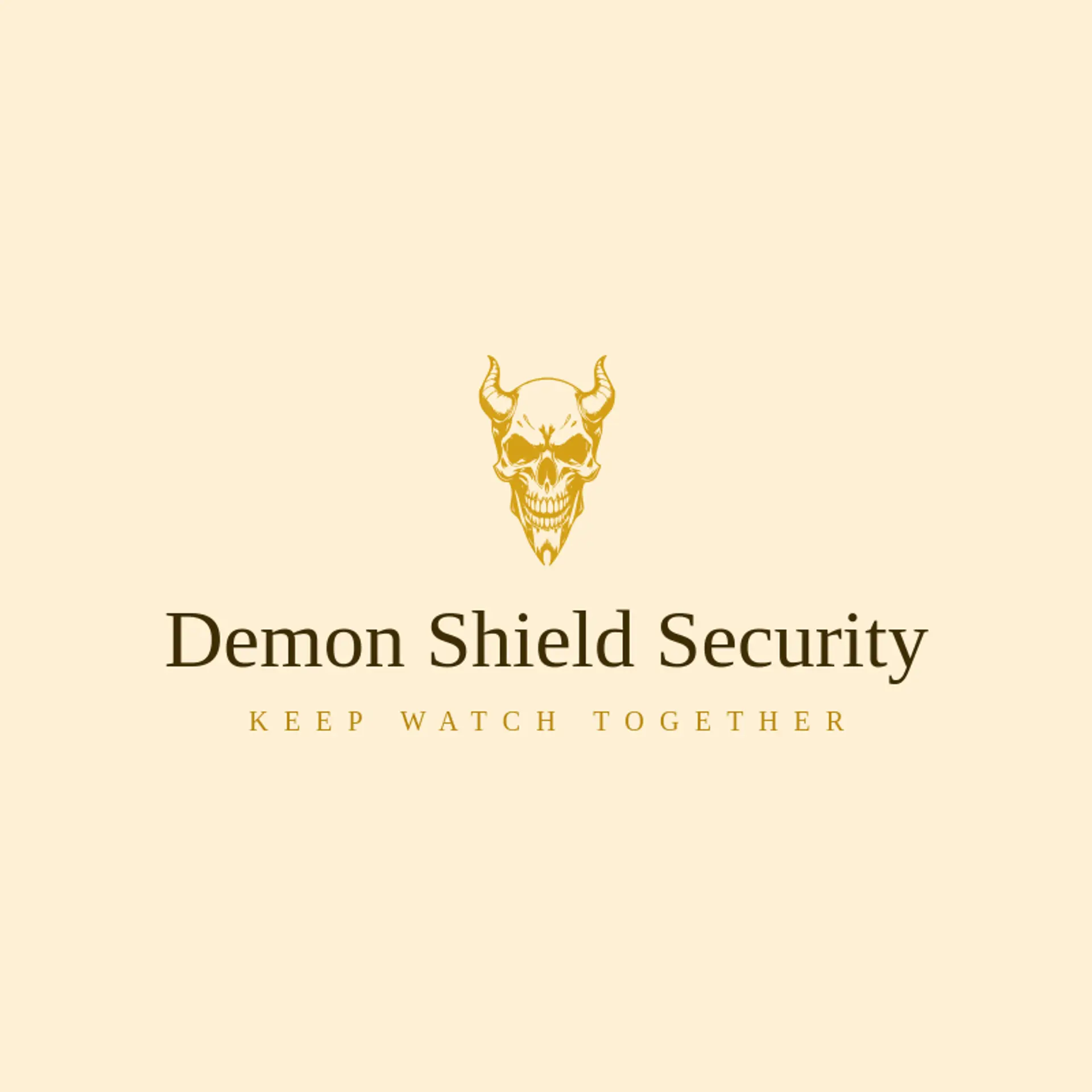 Demon Shield Security logo for demon