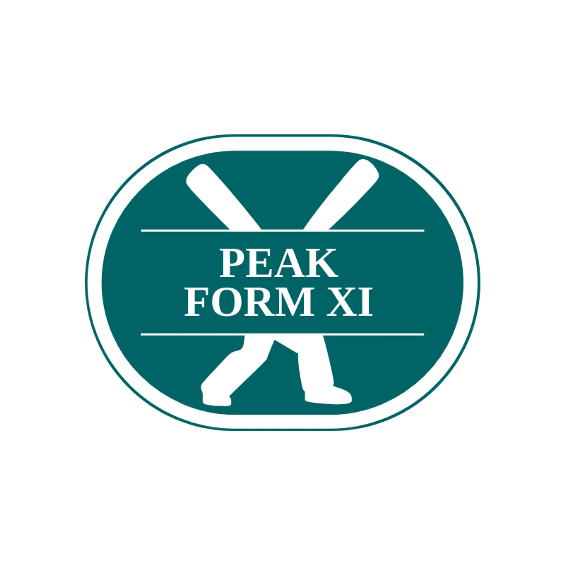 Peak Form XI logo for cricket team