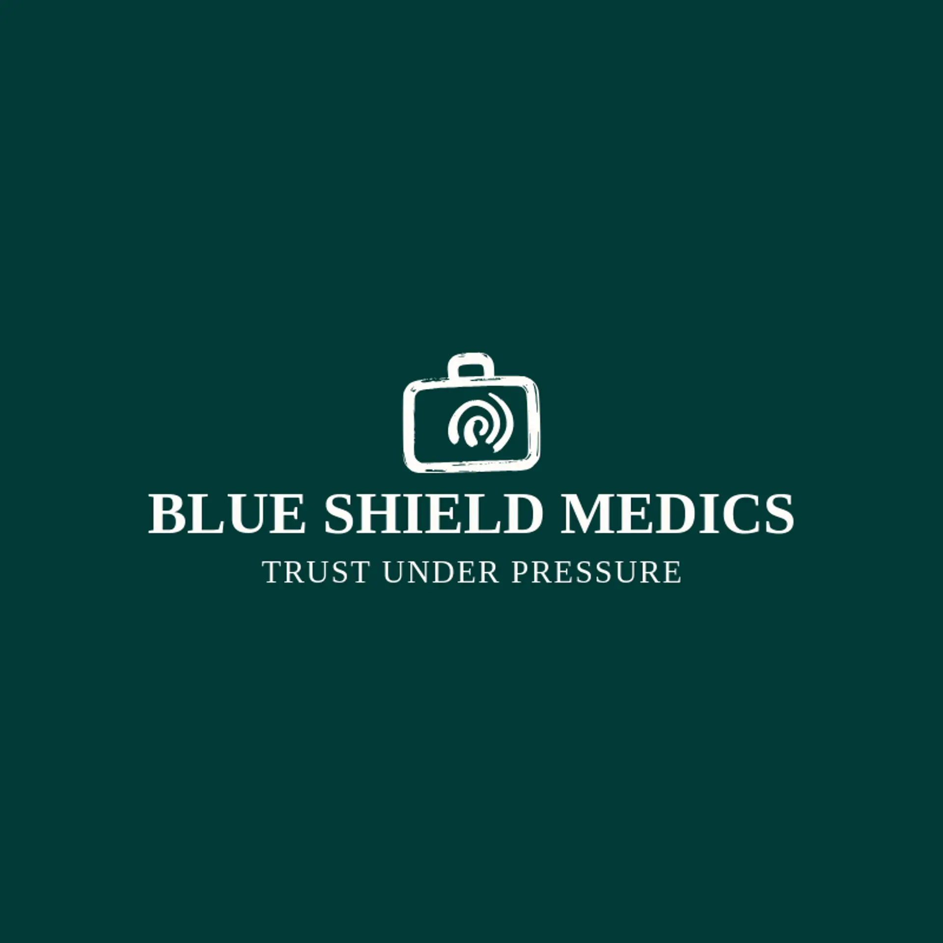 Blue Shield Medics logo for paramedic