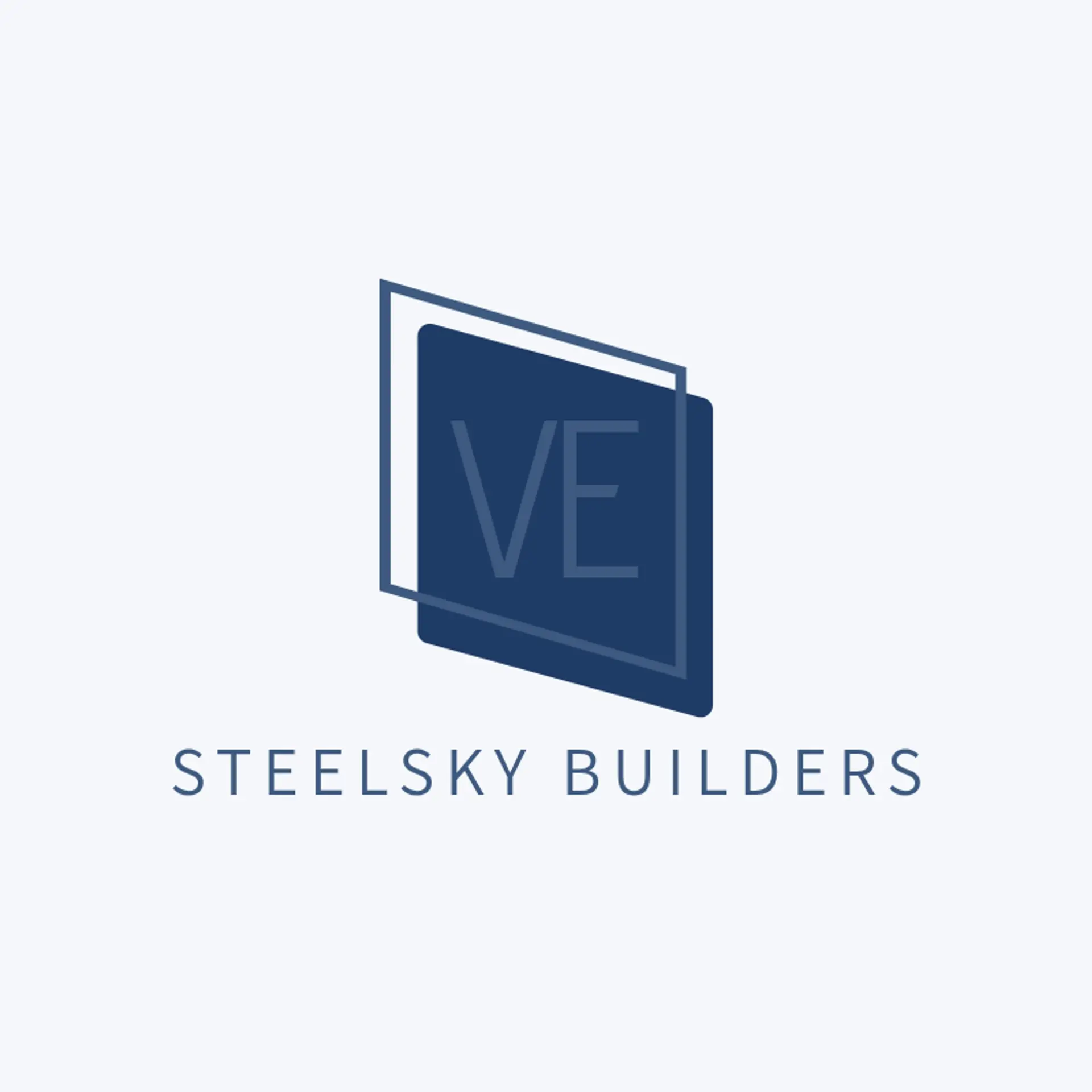 SteelSky Builders logo for construction