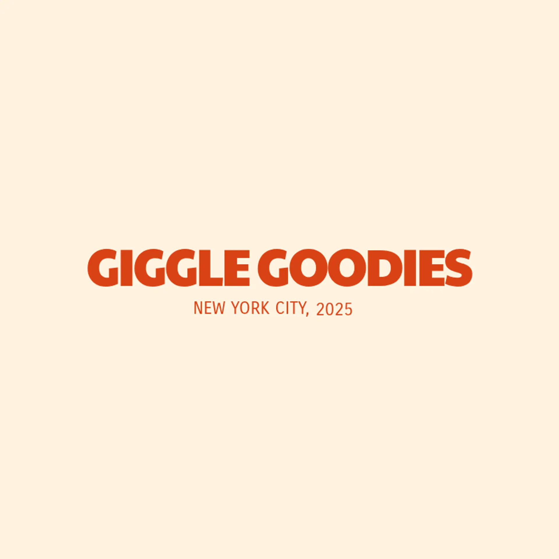 Giggle Goodies logo for cupcake bakery