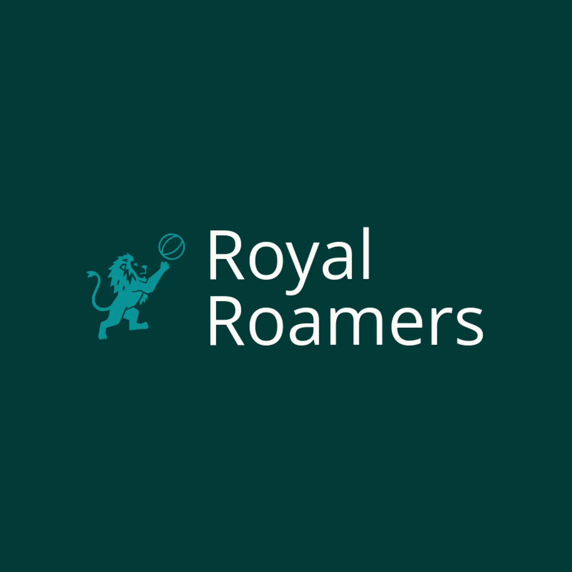 Royal Roamers logo for lion king