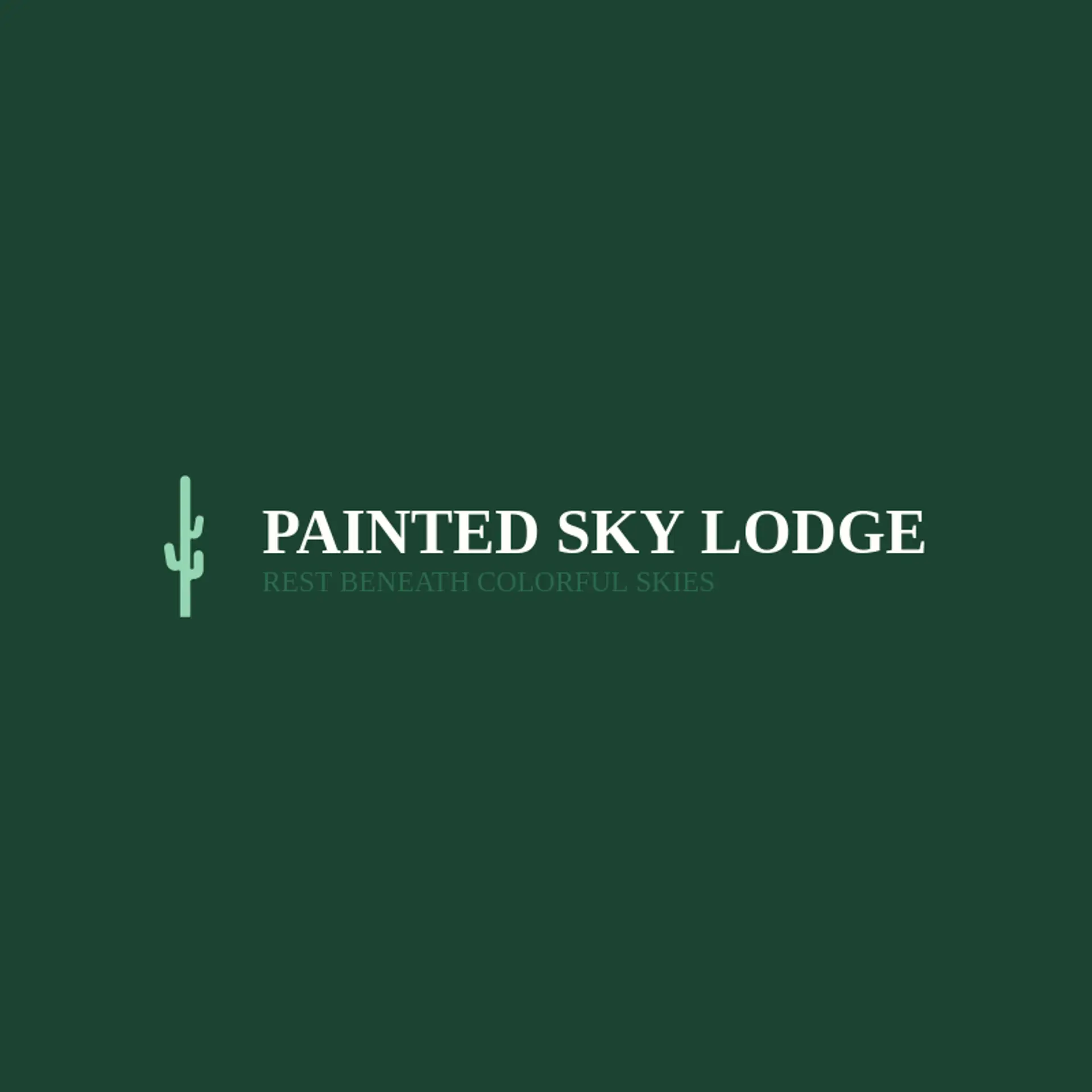 Painted Sky Lodge logo for arizona